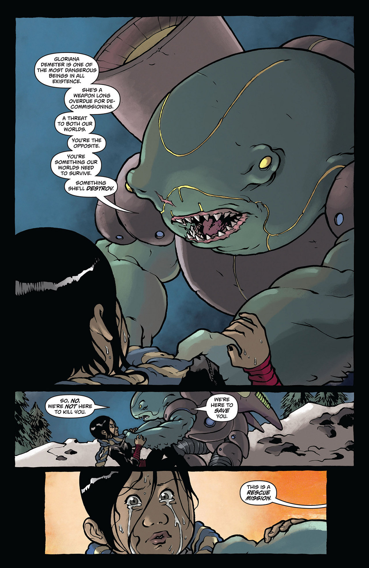 Read online Glory comic -  Issue #27 - 22