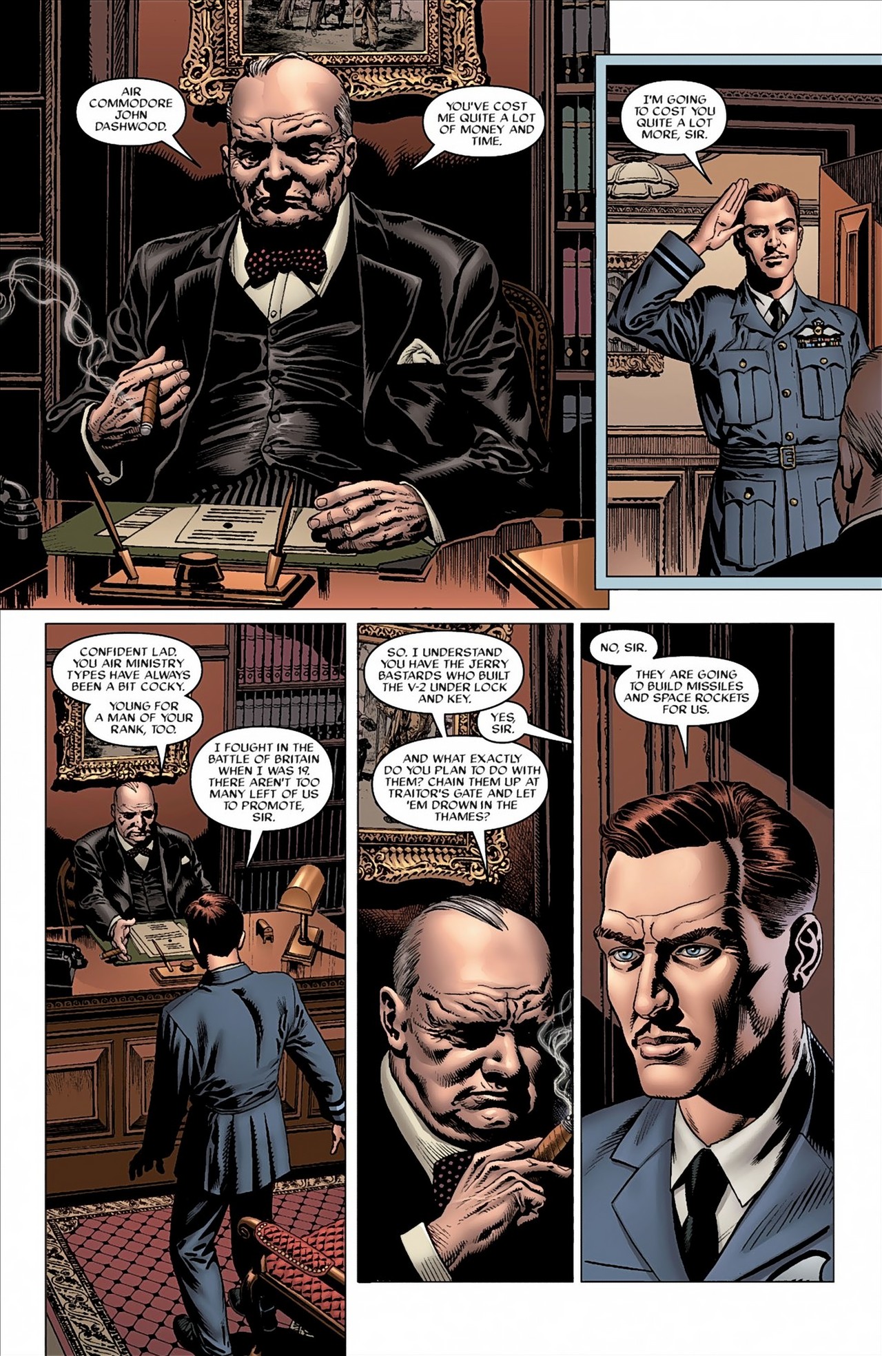 Read online Ministry of Space comic -  Issue # _TPB - 18