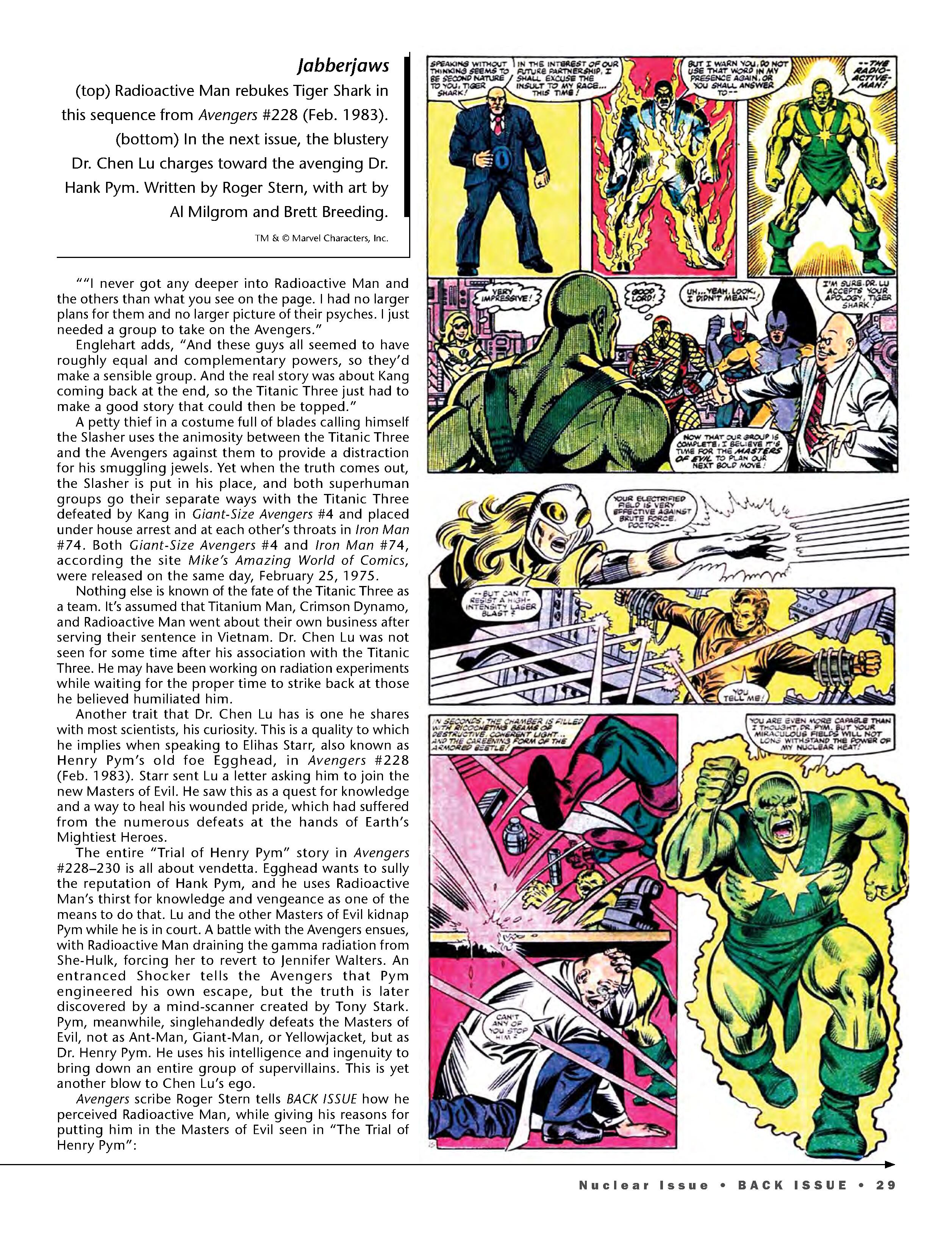 Read online Back Issue comic -  Issue #112 - 31