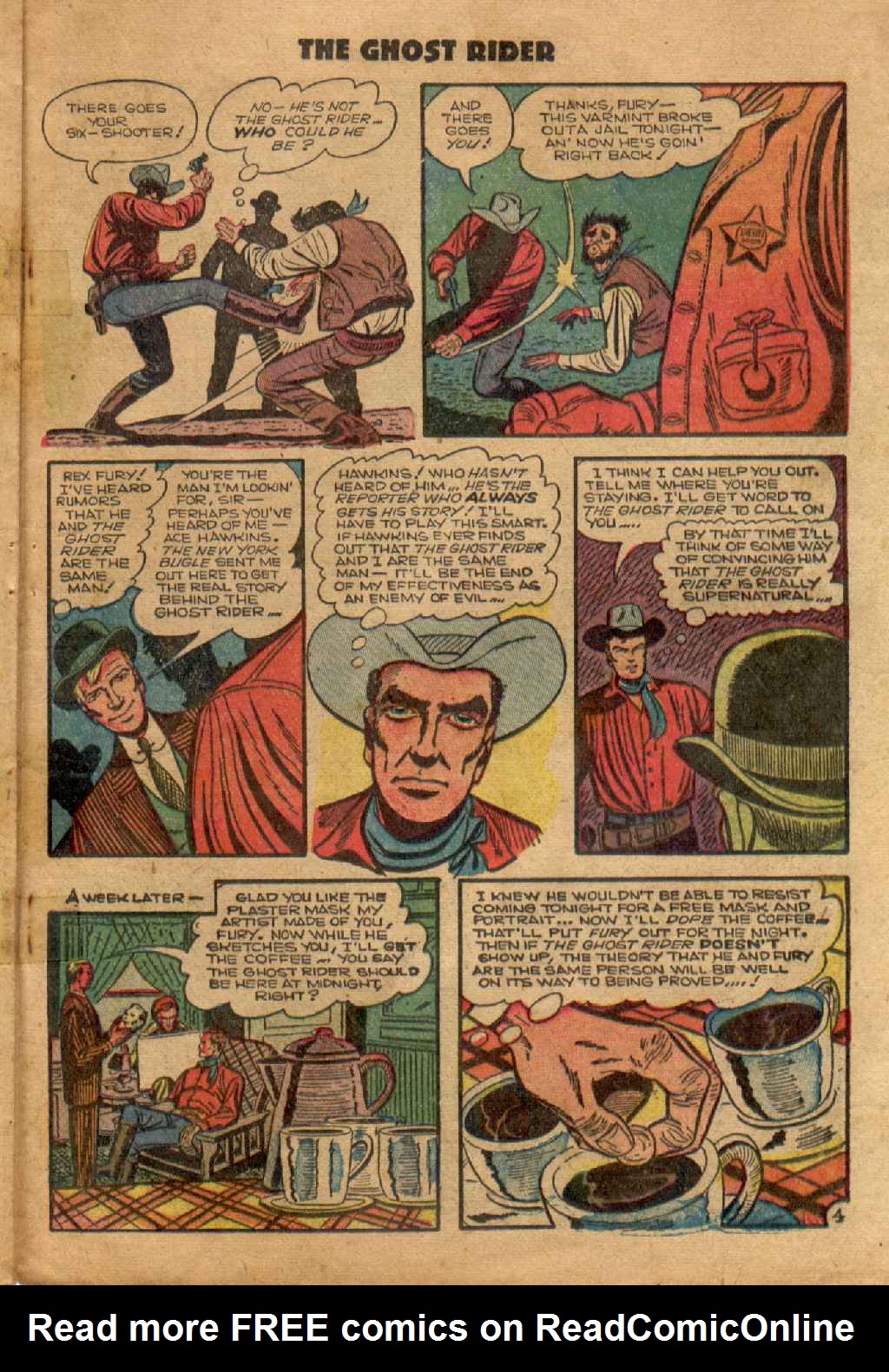 Read online The Ghost Rider (1950) comic -  Issue #11 - 21
