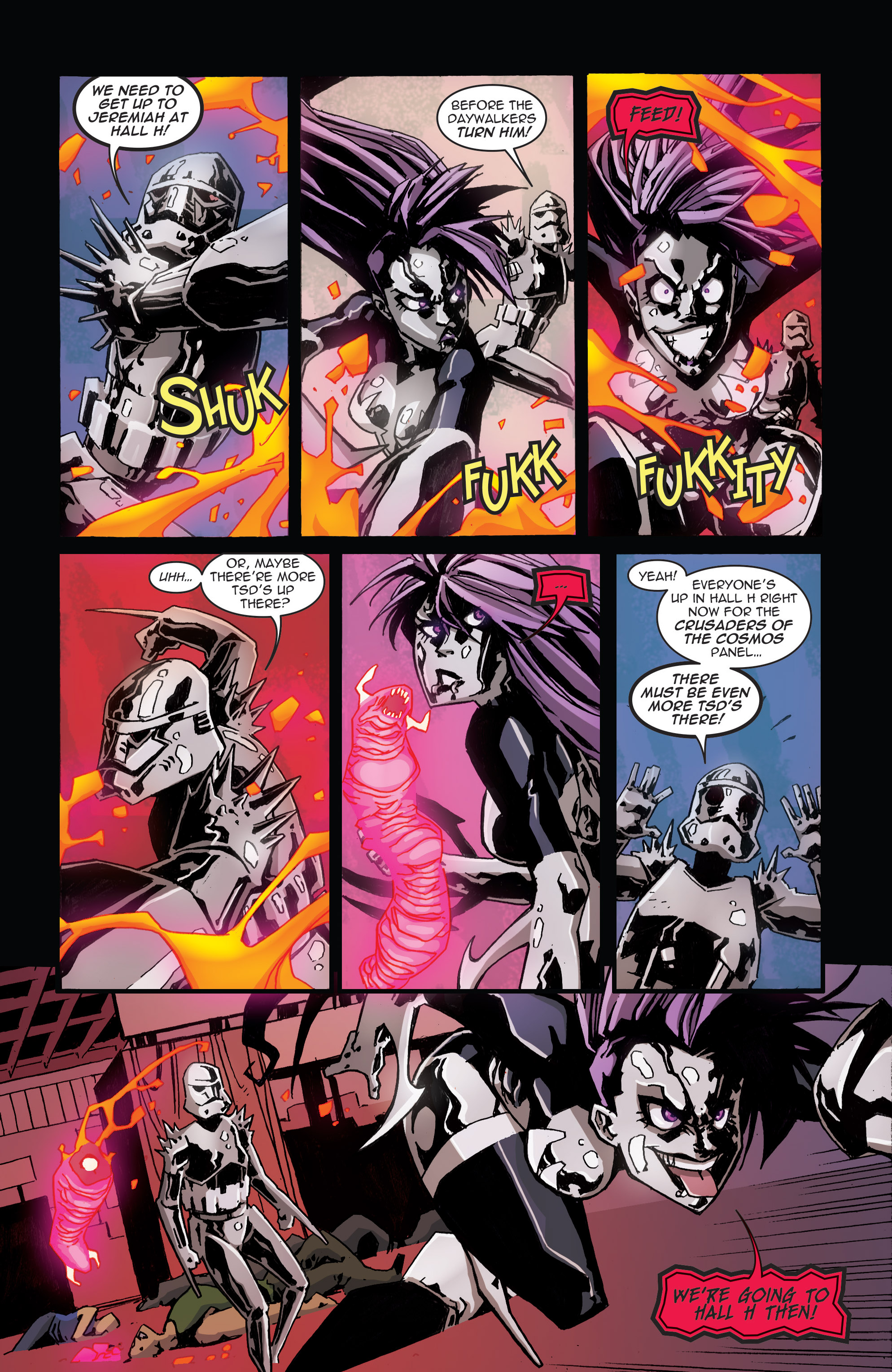 Read online Vampblade Season 2 comic -  Issue #3 - 16