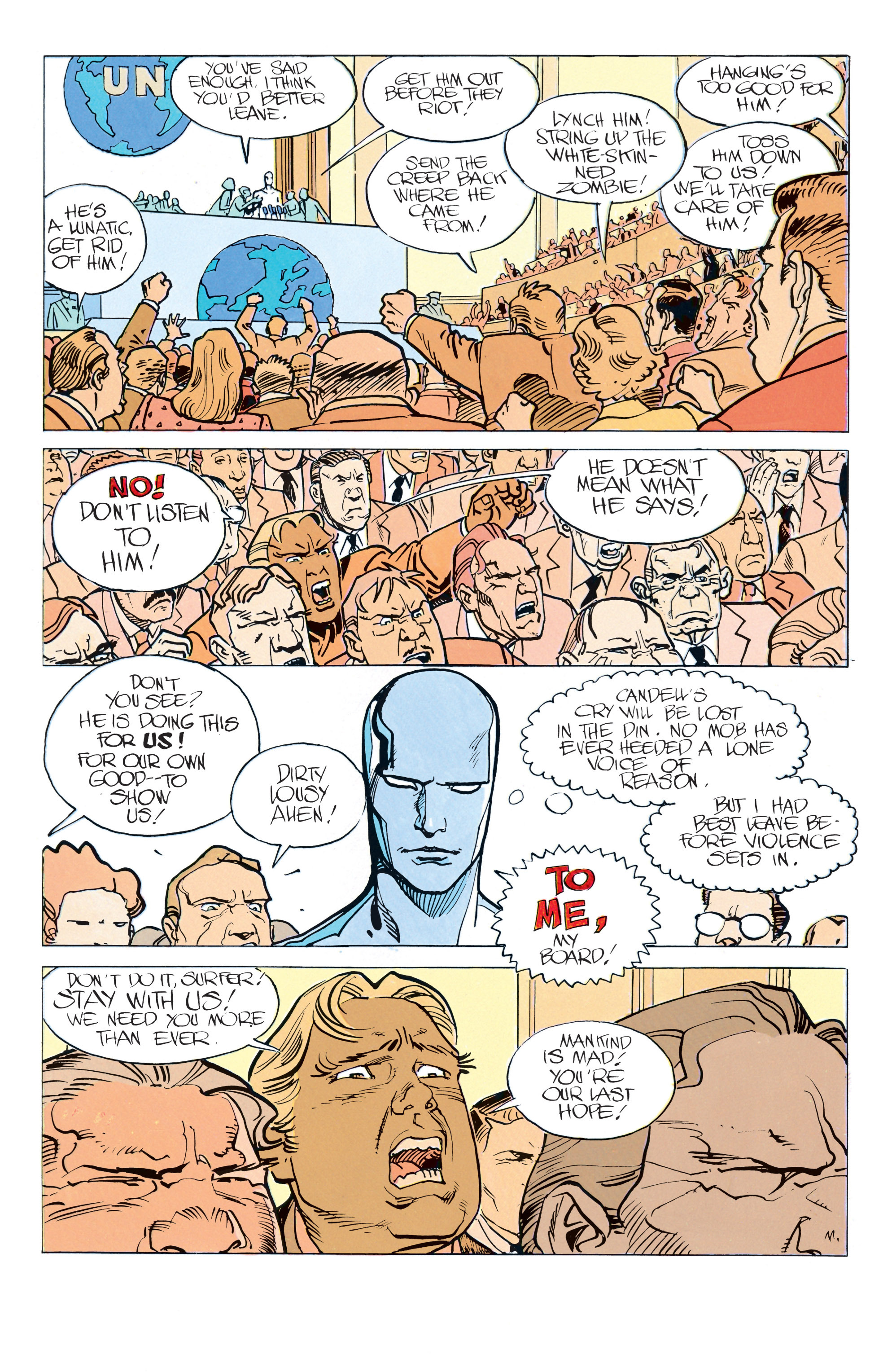 Read online Silver Surfer: Parable comic -  Issue # TPB - 53