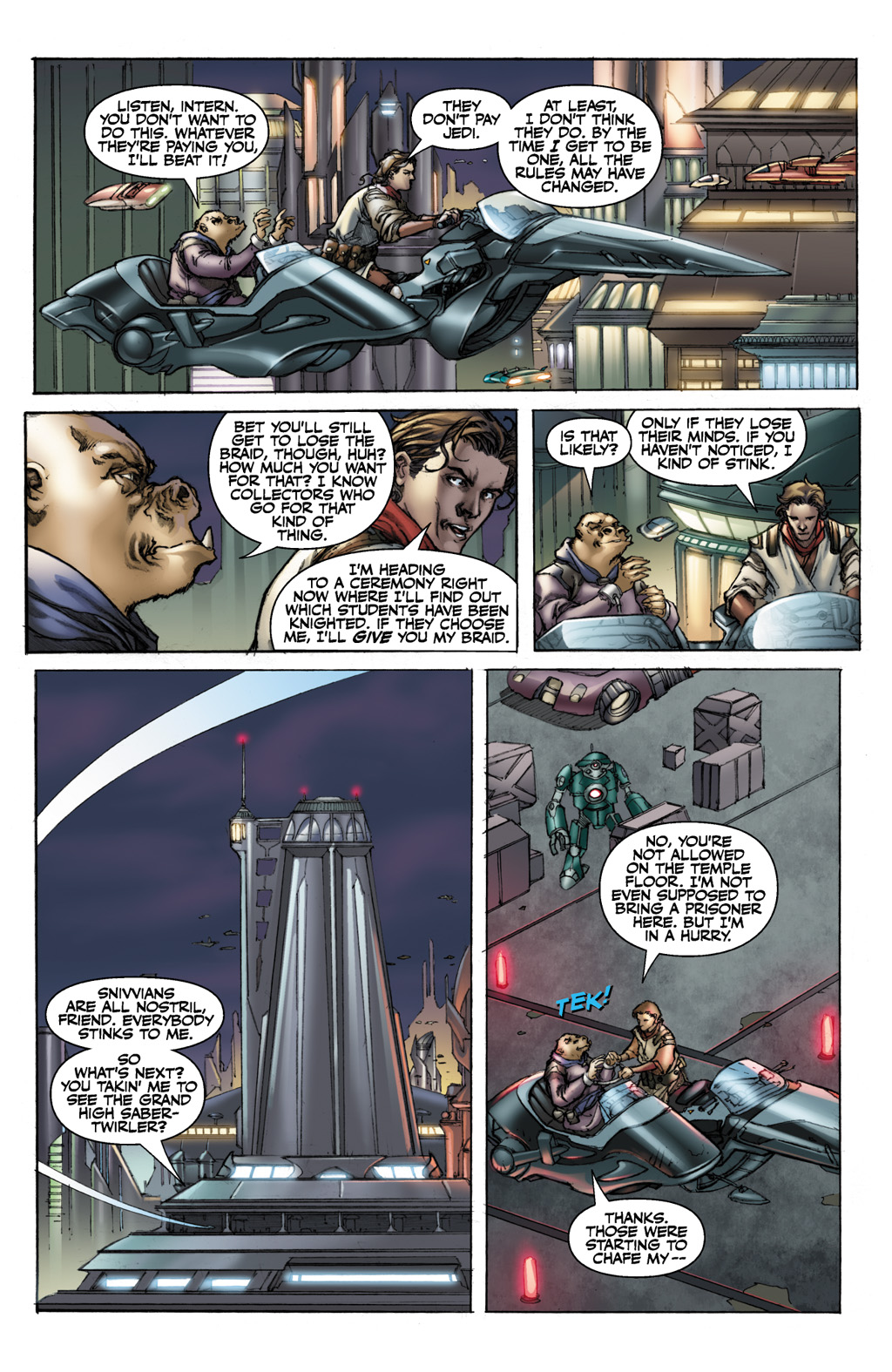 Read online Star Wars: Knights Of The Old Republic comic -  Issue #1 - 20