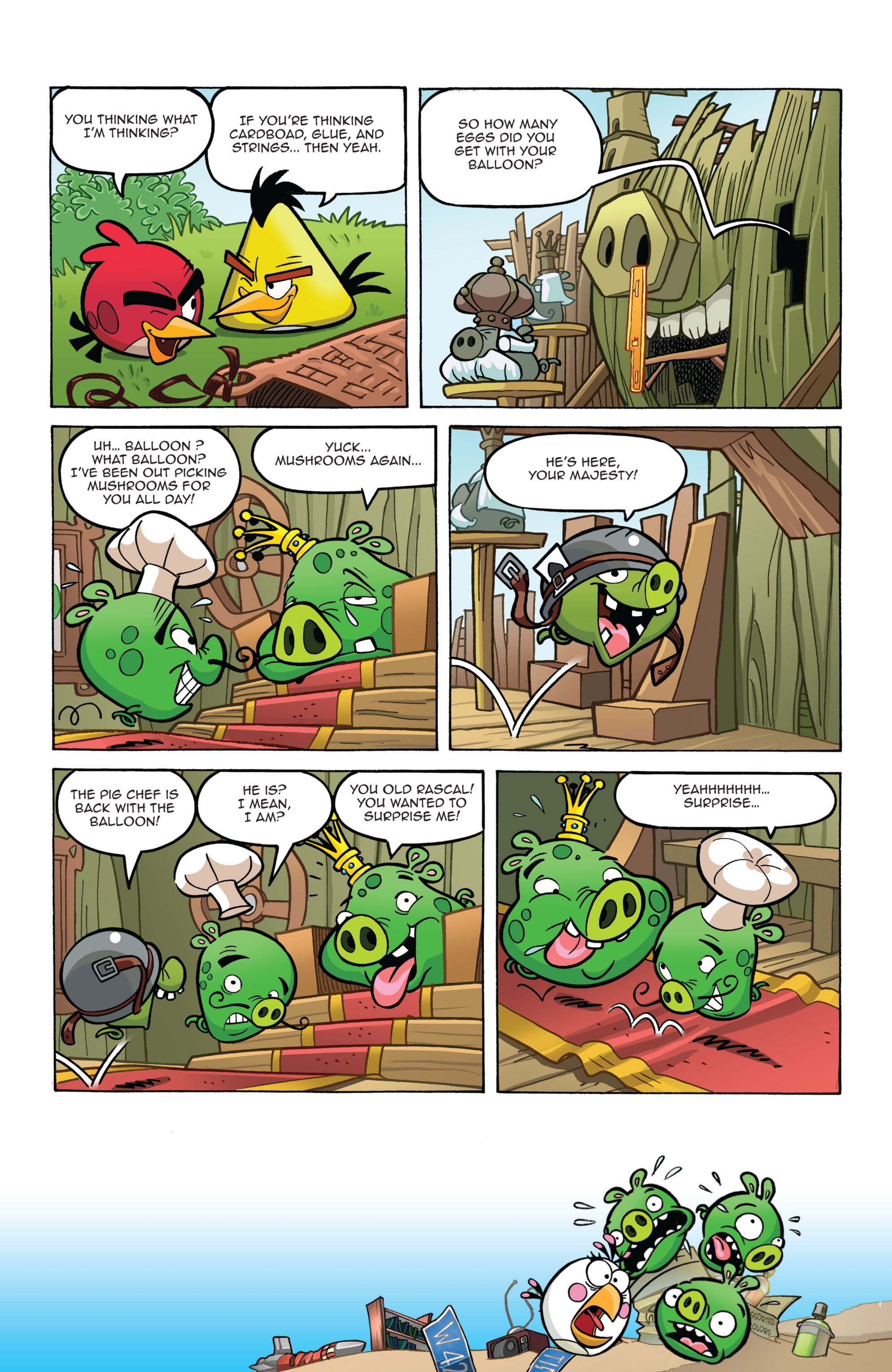 Read online Angry Birds Comics (2014) comic -  Issue #6 - 19