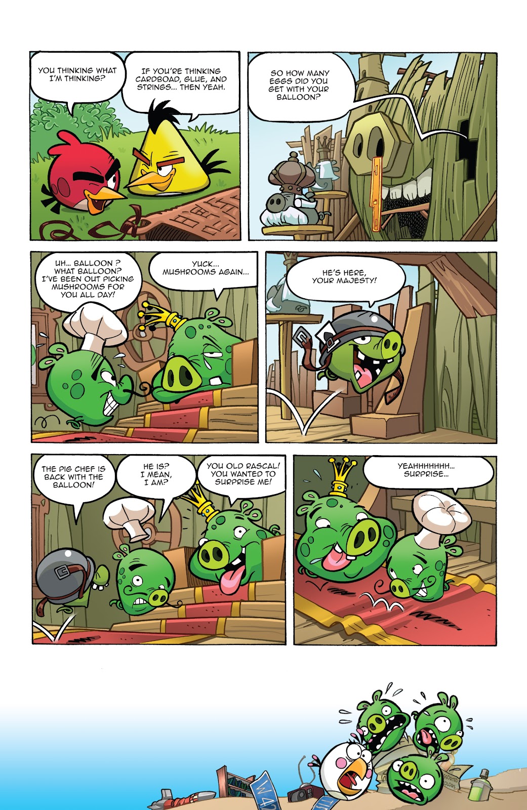 Angry Birds Comics (2014) issue 6 - Page 19