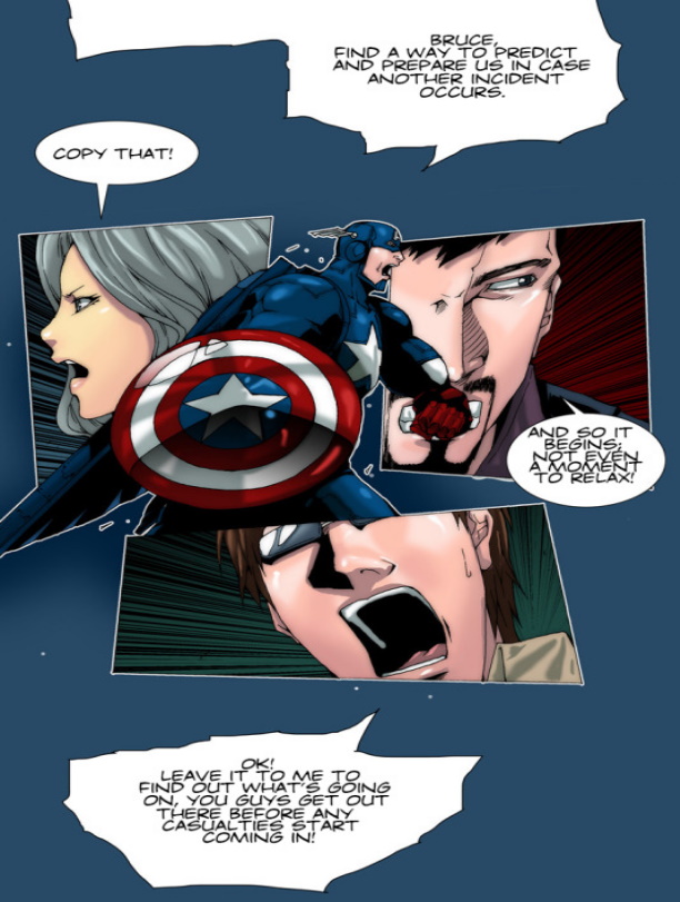 Read online Avengers: Electric Rain comic -  Issue #4 - 40