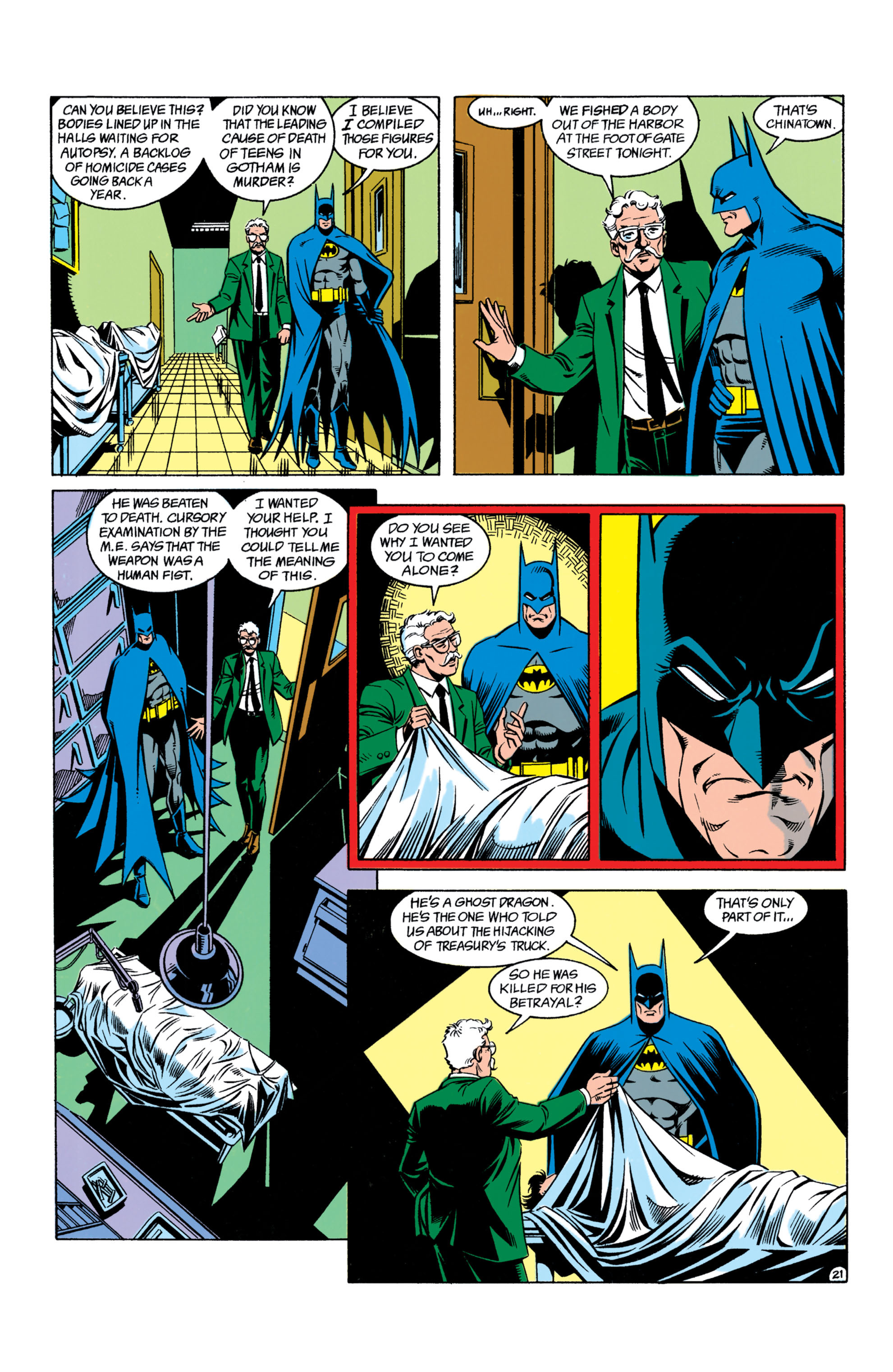 Read online Batman (1940) comic -  Issue #467 - 22