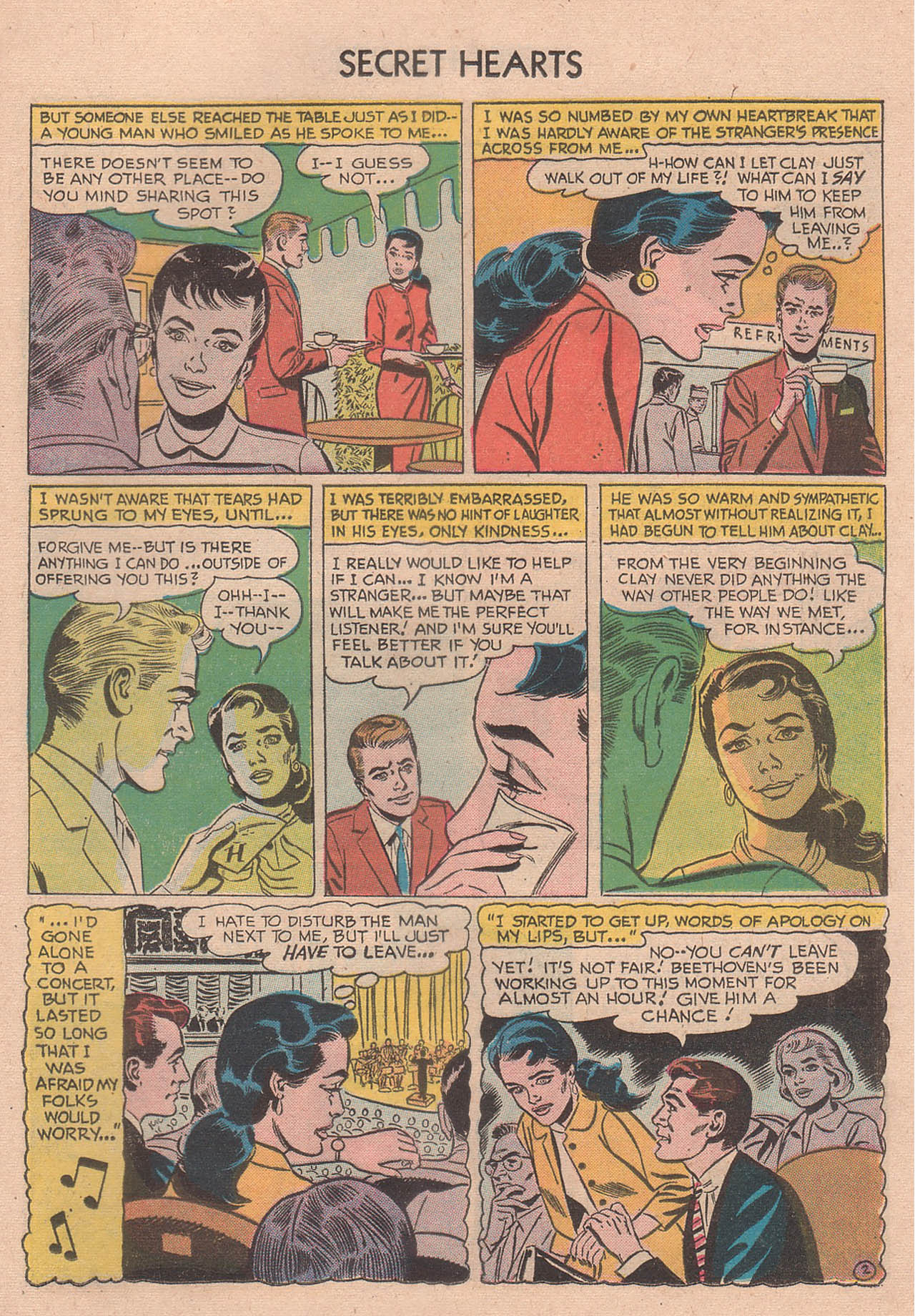 Read online Secret Hearts comic -  Issue #39 - 21