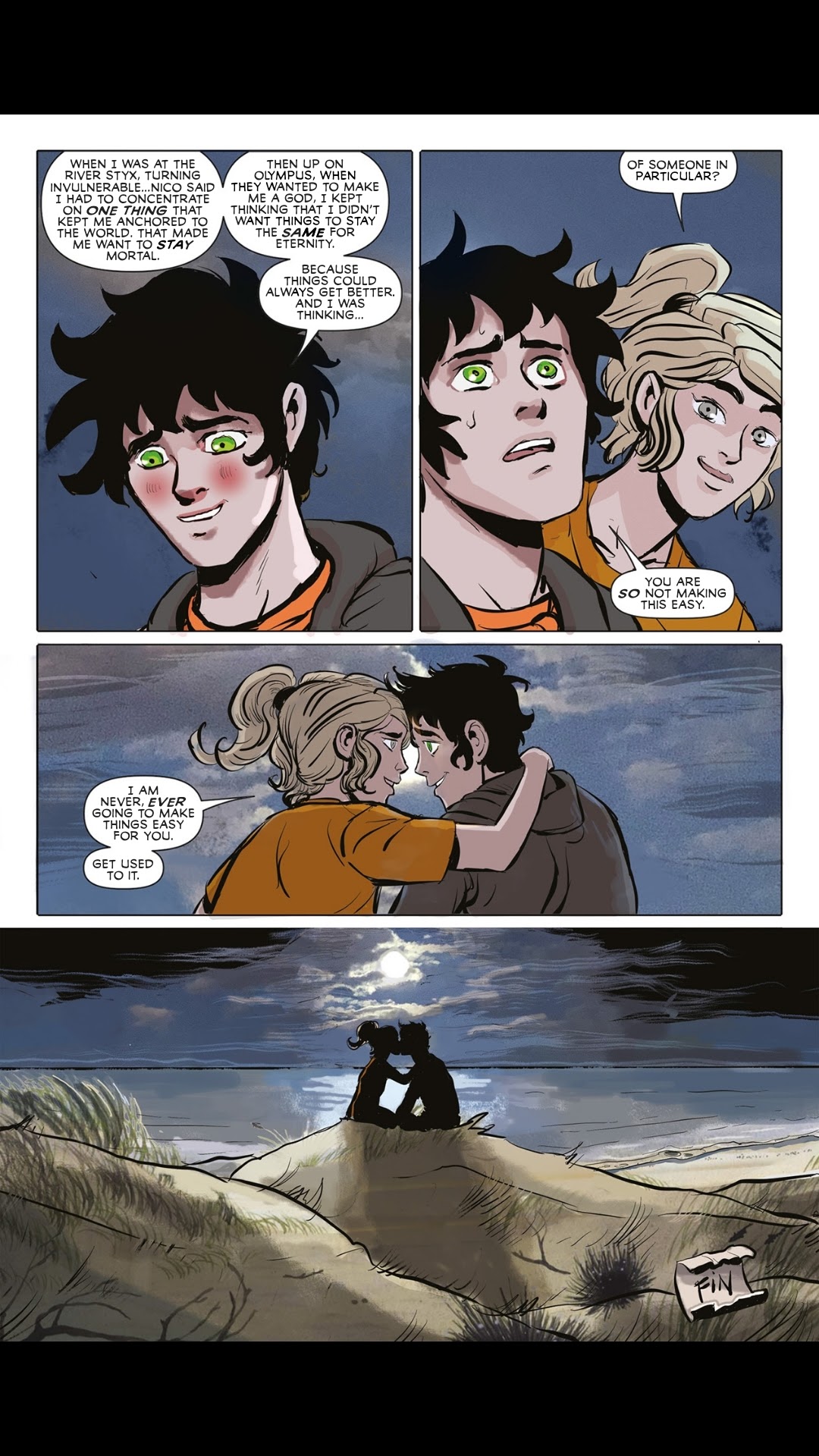 Read online Percy Jackson and the Olympians comic -  Issue # TPB 5 - 128