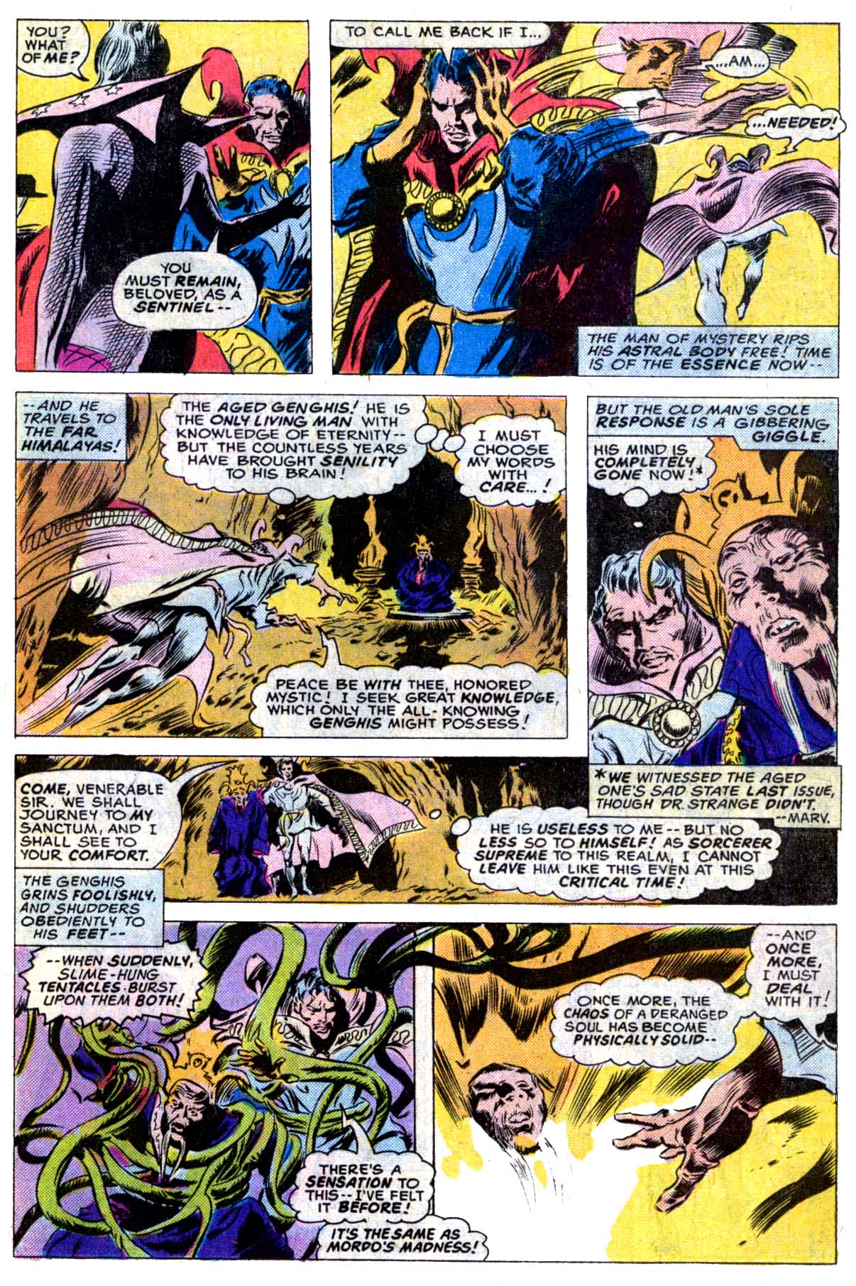 Read online Doctor Strange (1974) comic -  Issue #10 - 12