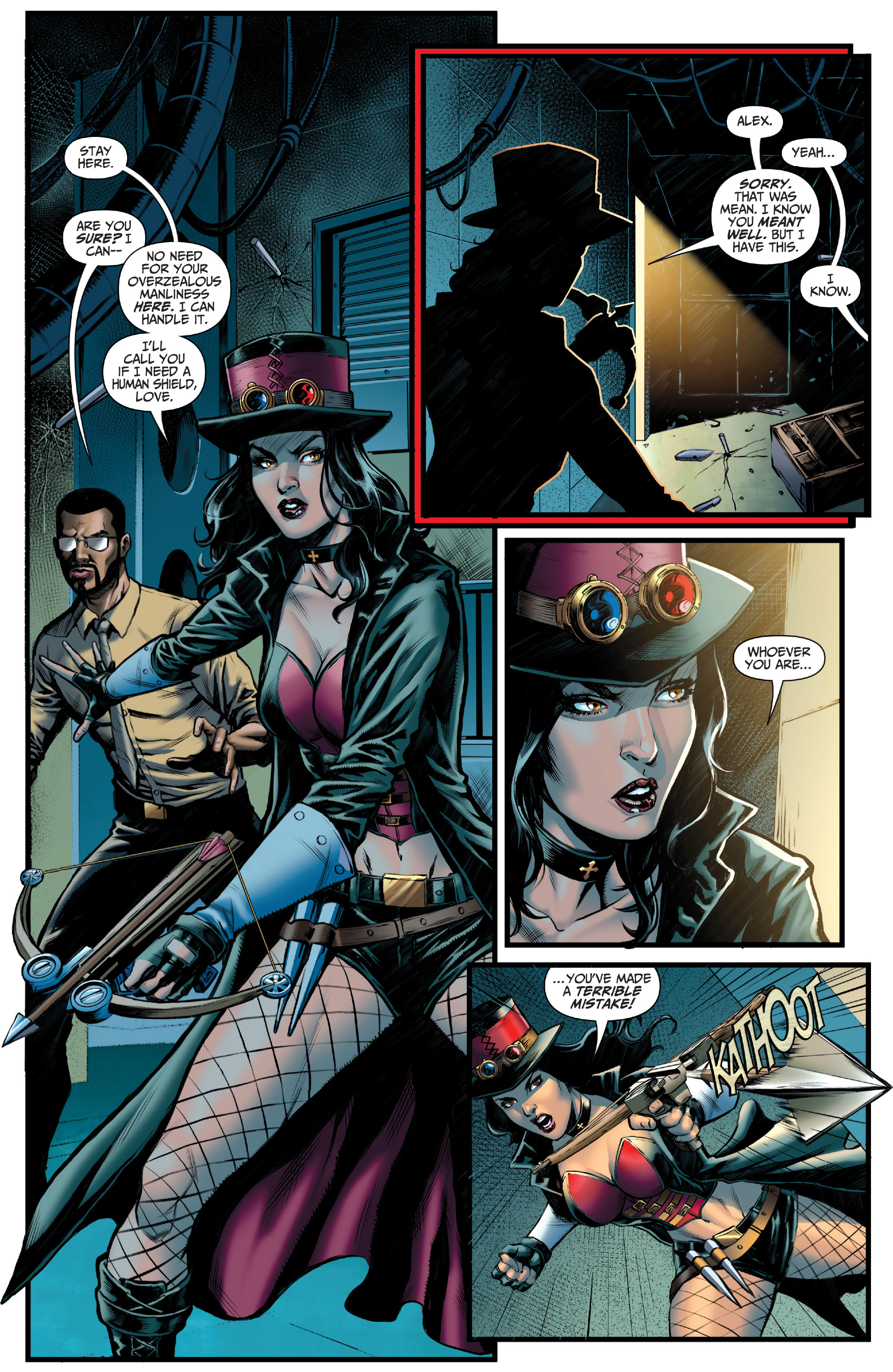 Read online Van Helsing vs The League of Monsters comic -  Issue #3 - 11