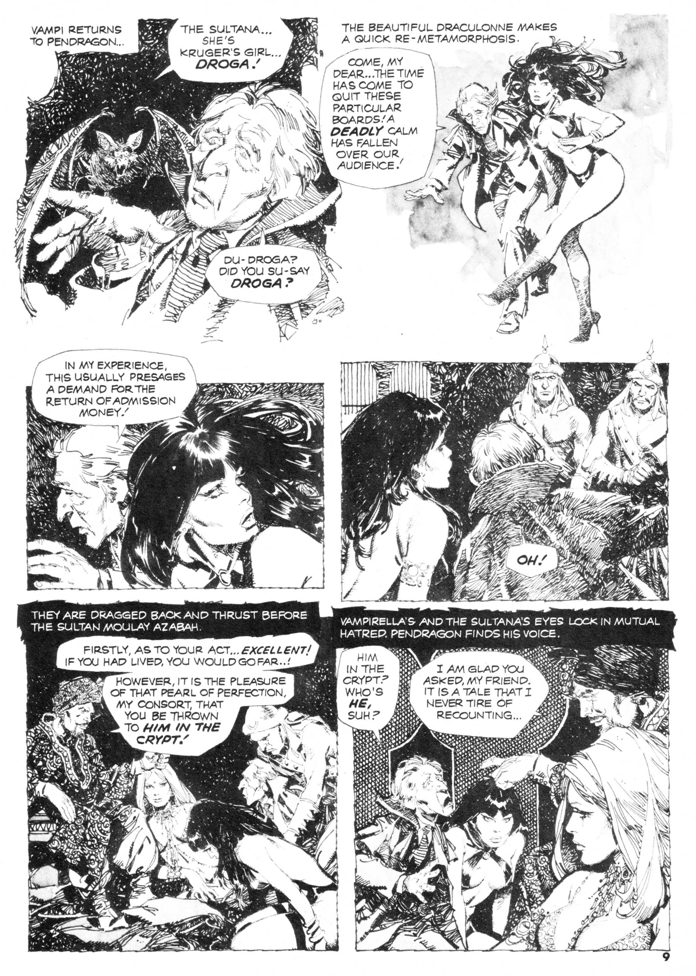 Read online Vampirella (1969) comic -  Issue #63 - 9