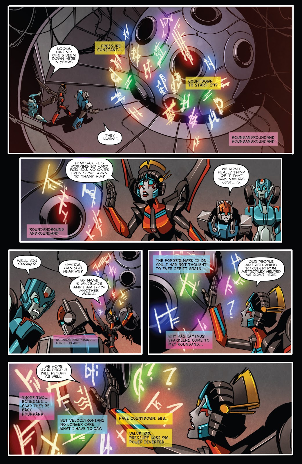 Transformers: Distant Stars issue Full - Page 36