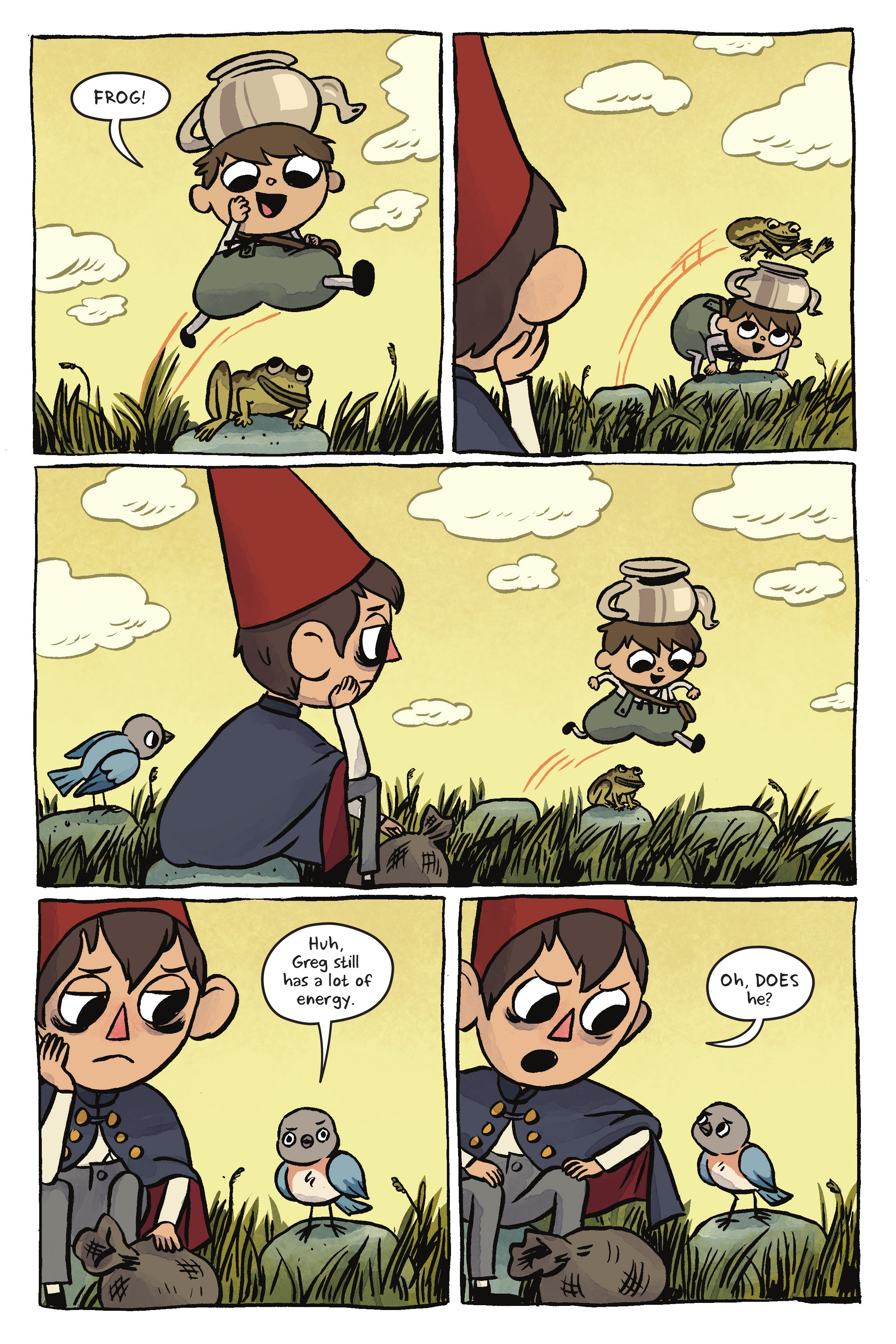 Read online Over the Garden Wall: Benevolent Sisters of Charity comic -  Issue # TPB - 12