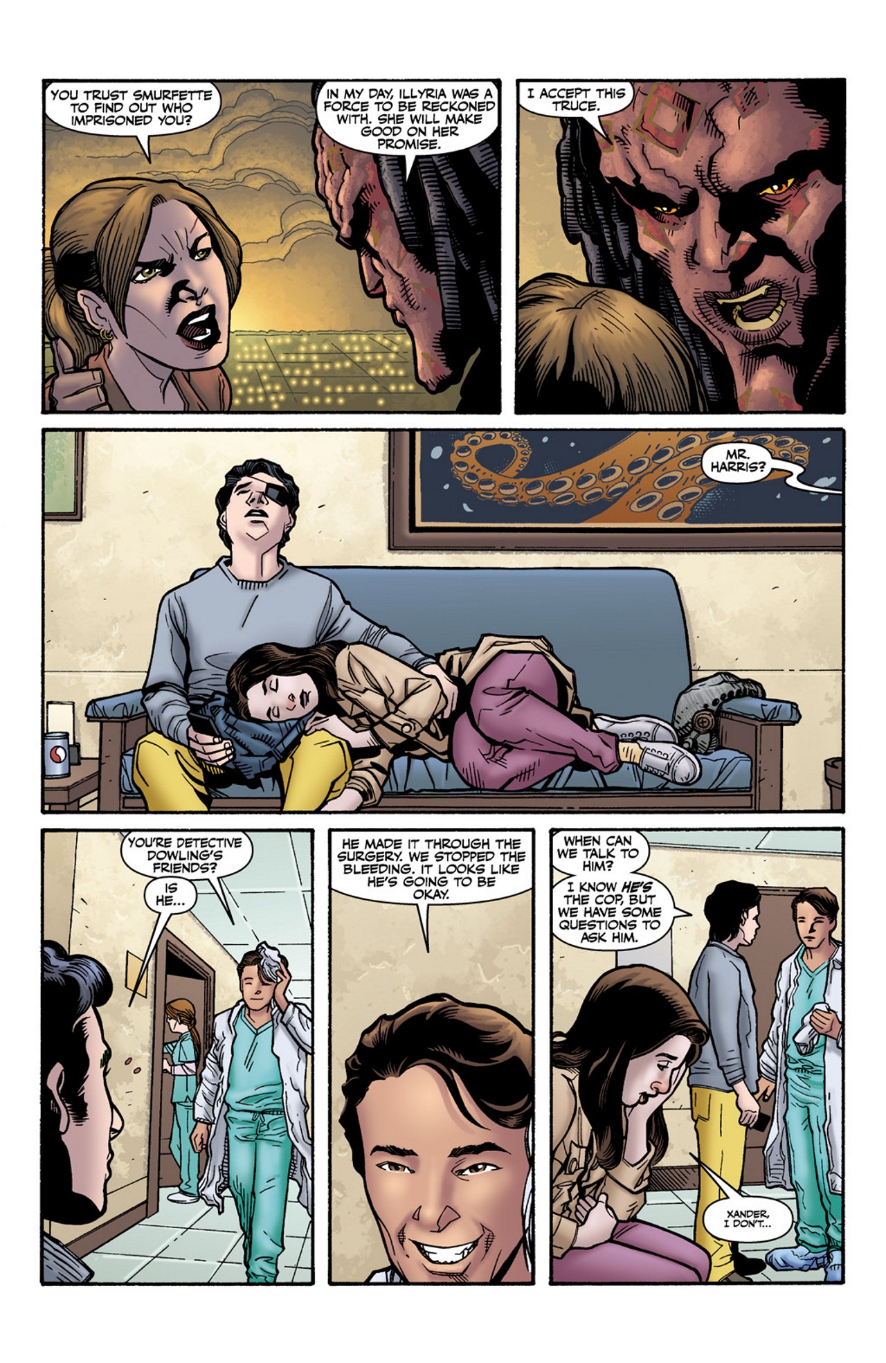 Read online Buffy the Vampire Slayer Season Nine comic -  Issue #17 - 21