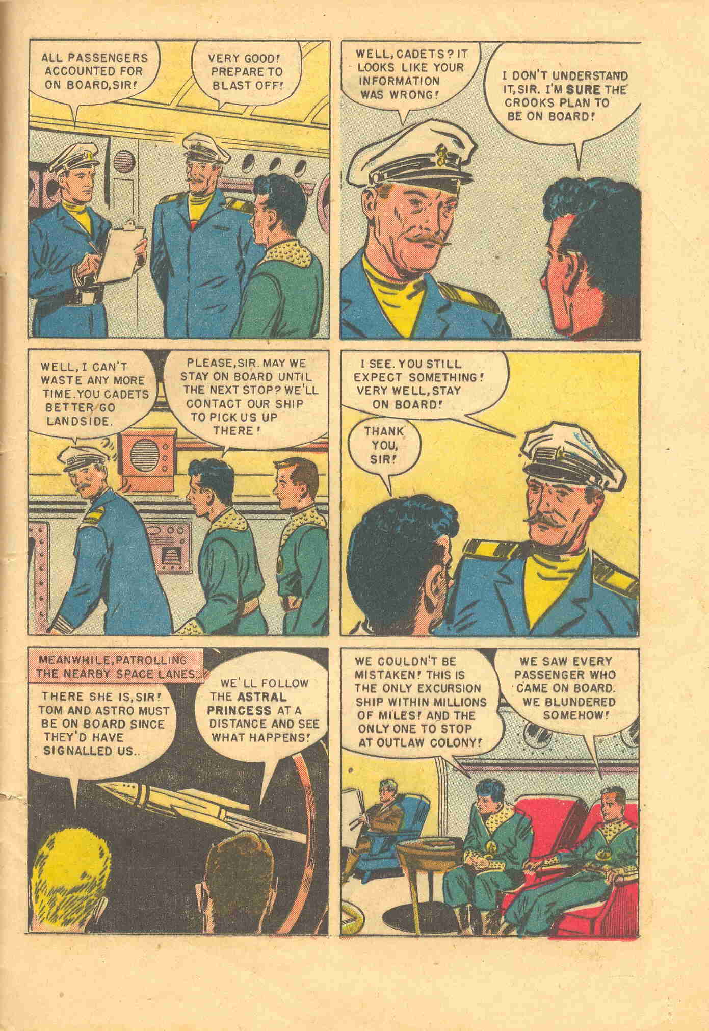 Read online Tom Corbett, Space Cadet comic -  Issue #7 - 25