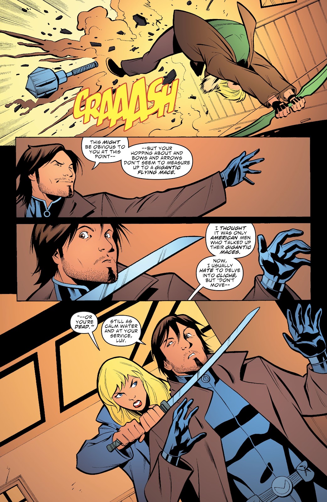 Green Arrow/Black Canary issue 7 - Page 18