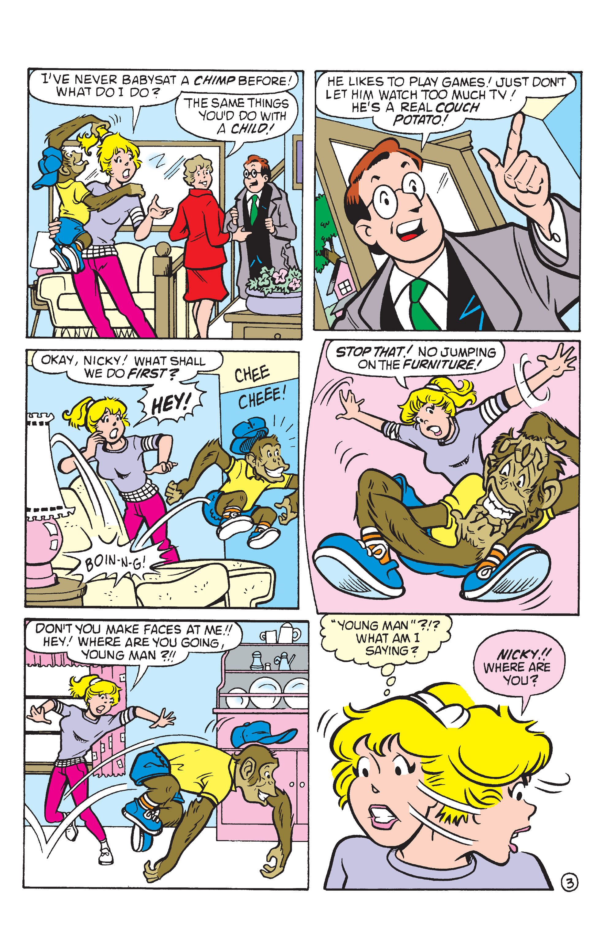 Read online Archie & Friends: Monkey Madness! comic -  Issue # TPB - 88