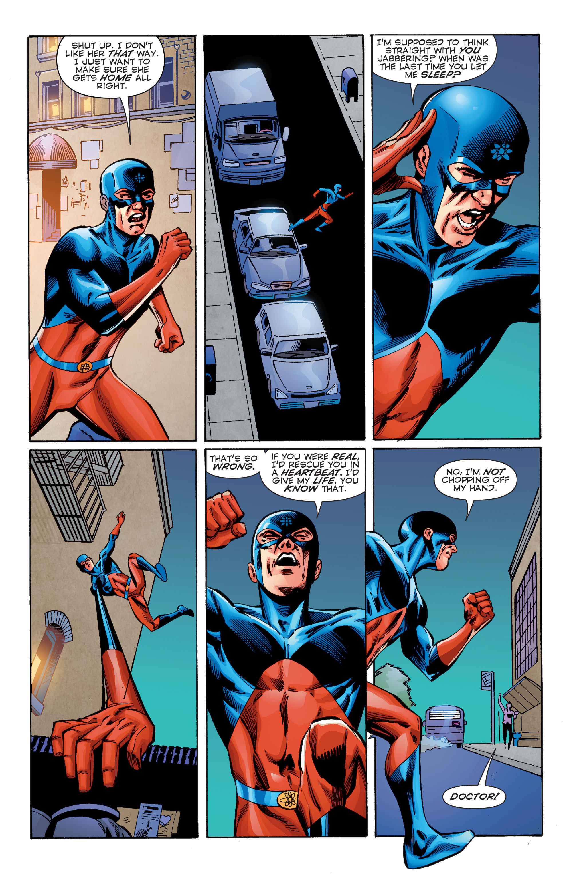 Read online Convergence Atom comic -  Issue #1 - 12