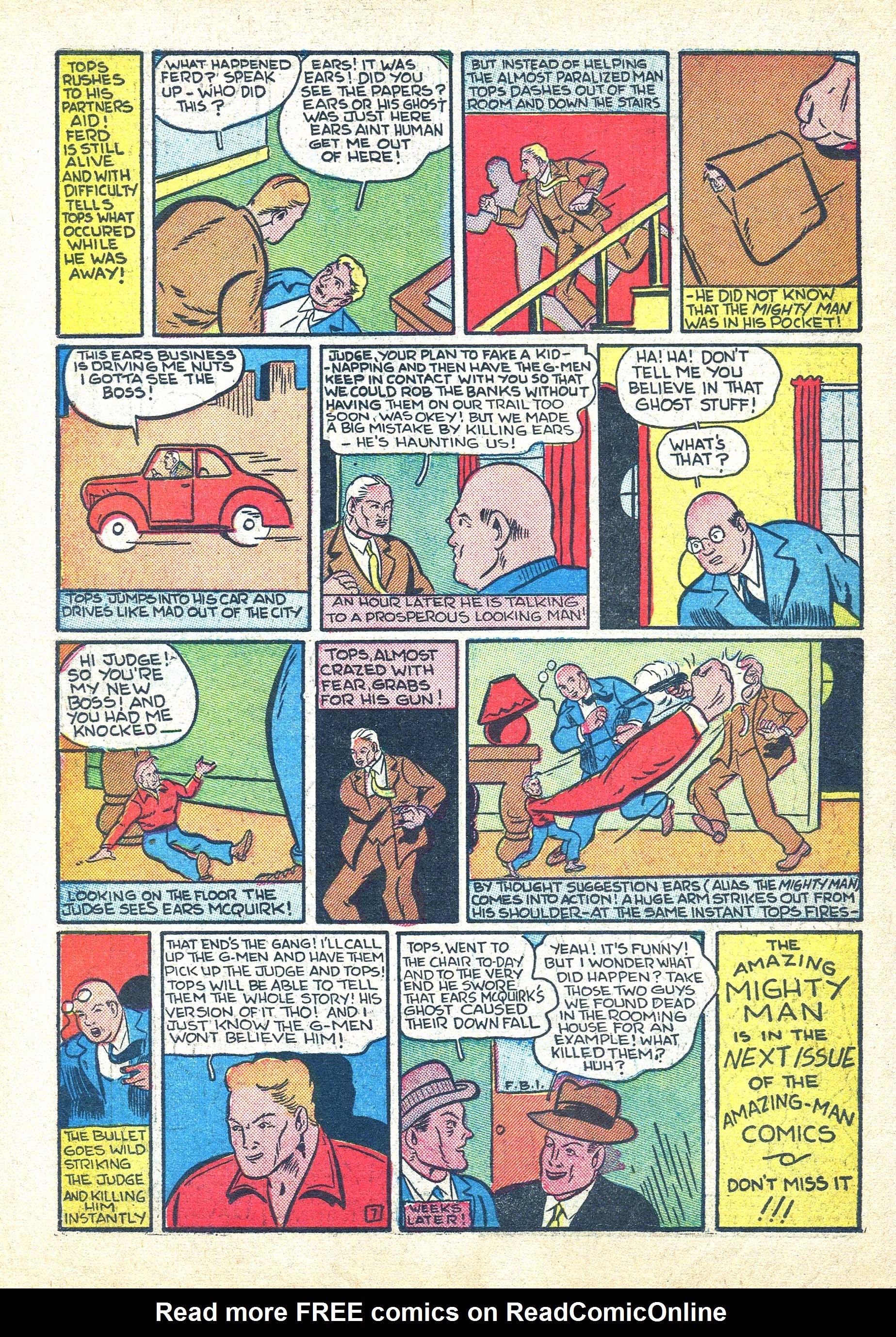Read online Amazing Man Comics comic -  Issue #13 - 42
