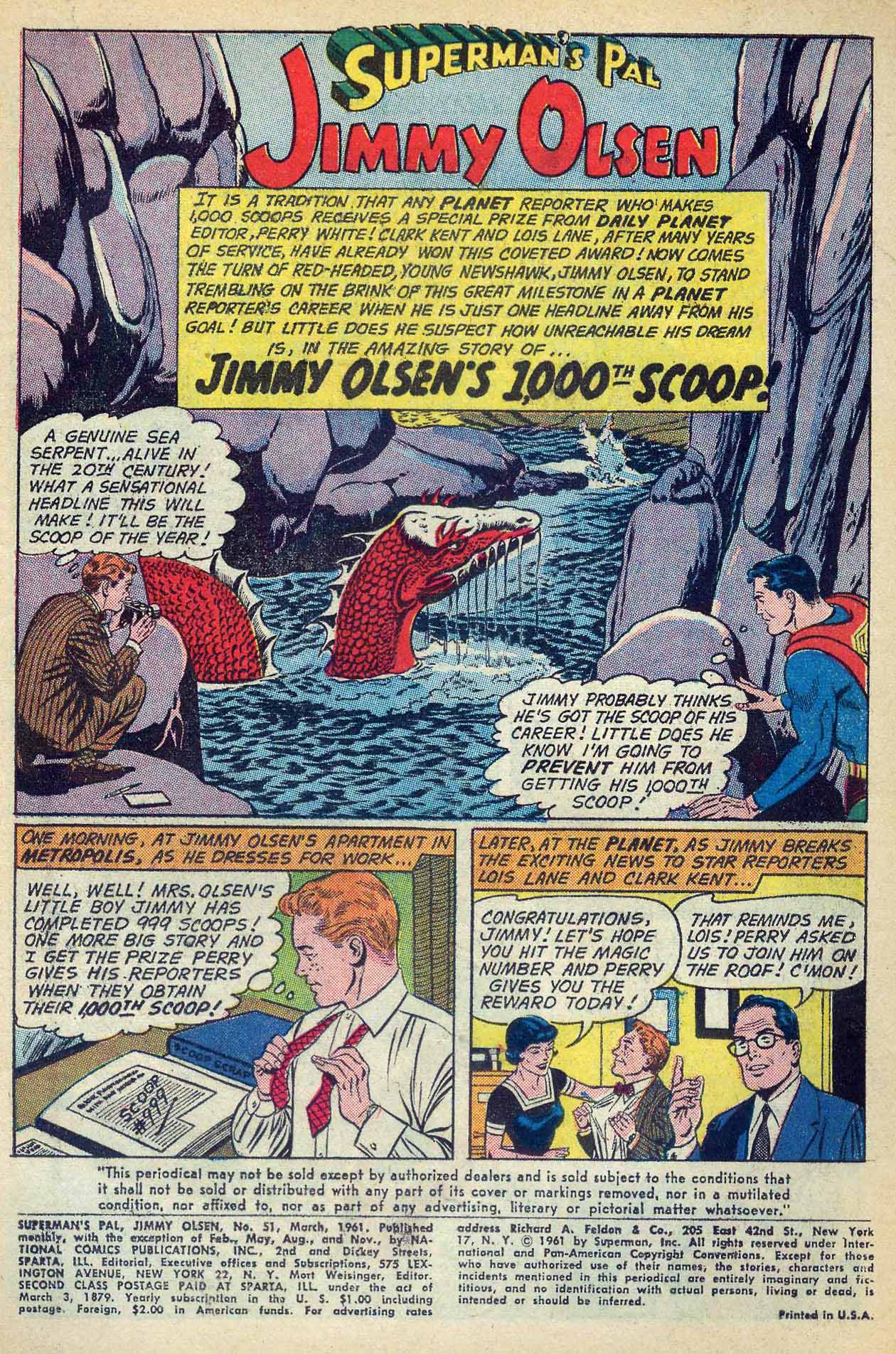 Read online Superman's Pal Jimmy Olsen comic -  Issue #51 - 3