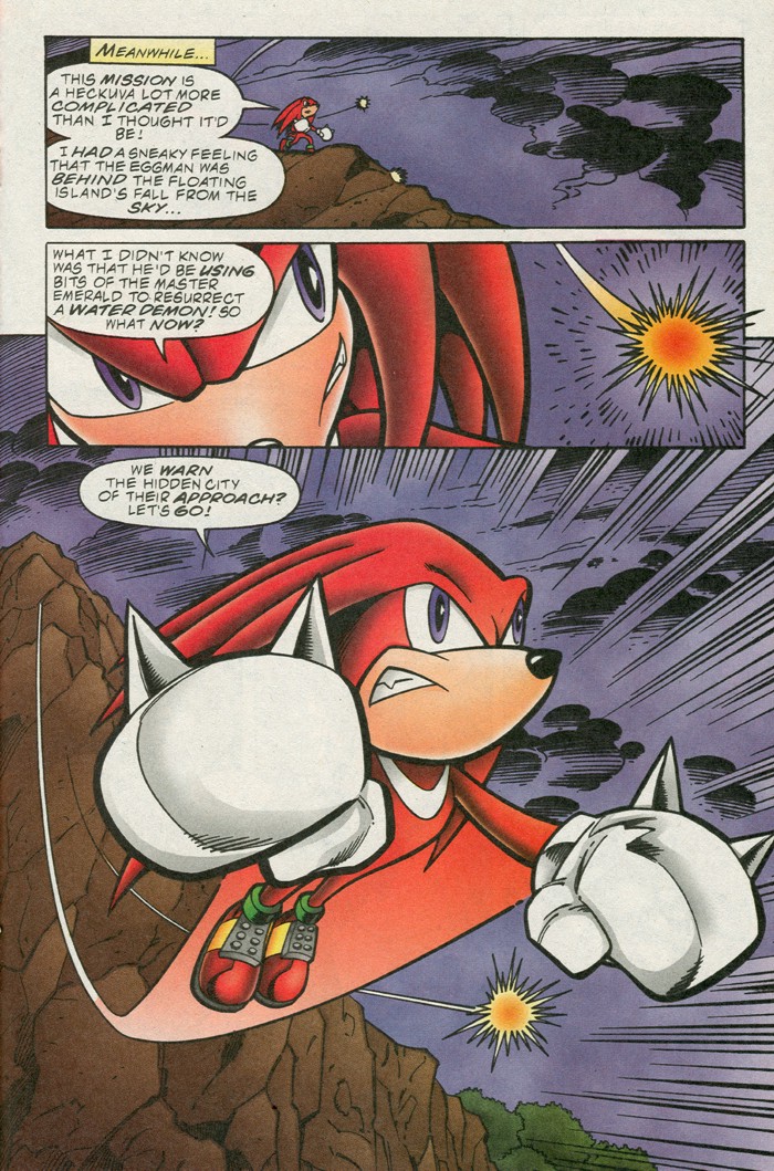 Read online Sonic Super Special comic -  Issue #13 - Sonic Adventure 01 - 24