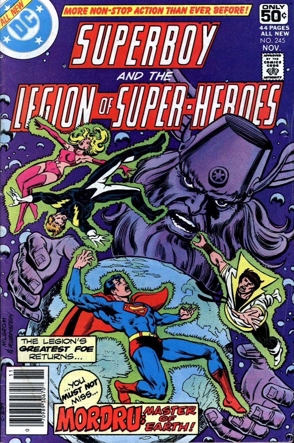Read online Superboy and the Legion of Super-Heroes (1977) comic -  Issue #245 - 1