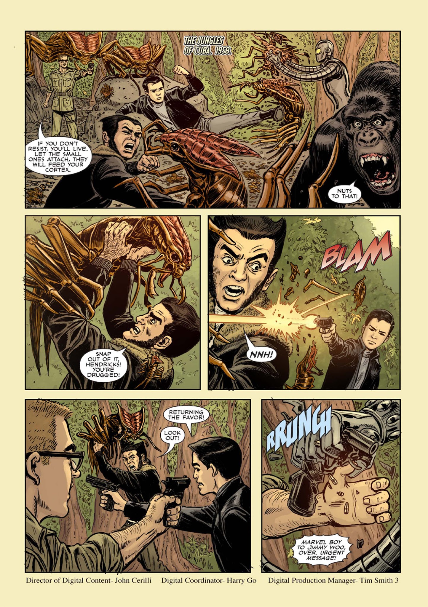 Read online Wolverine: Agent of Atlas comic -  Issue #3 - 2