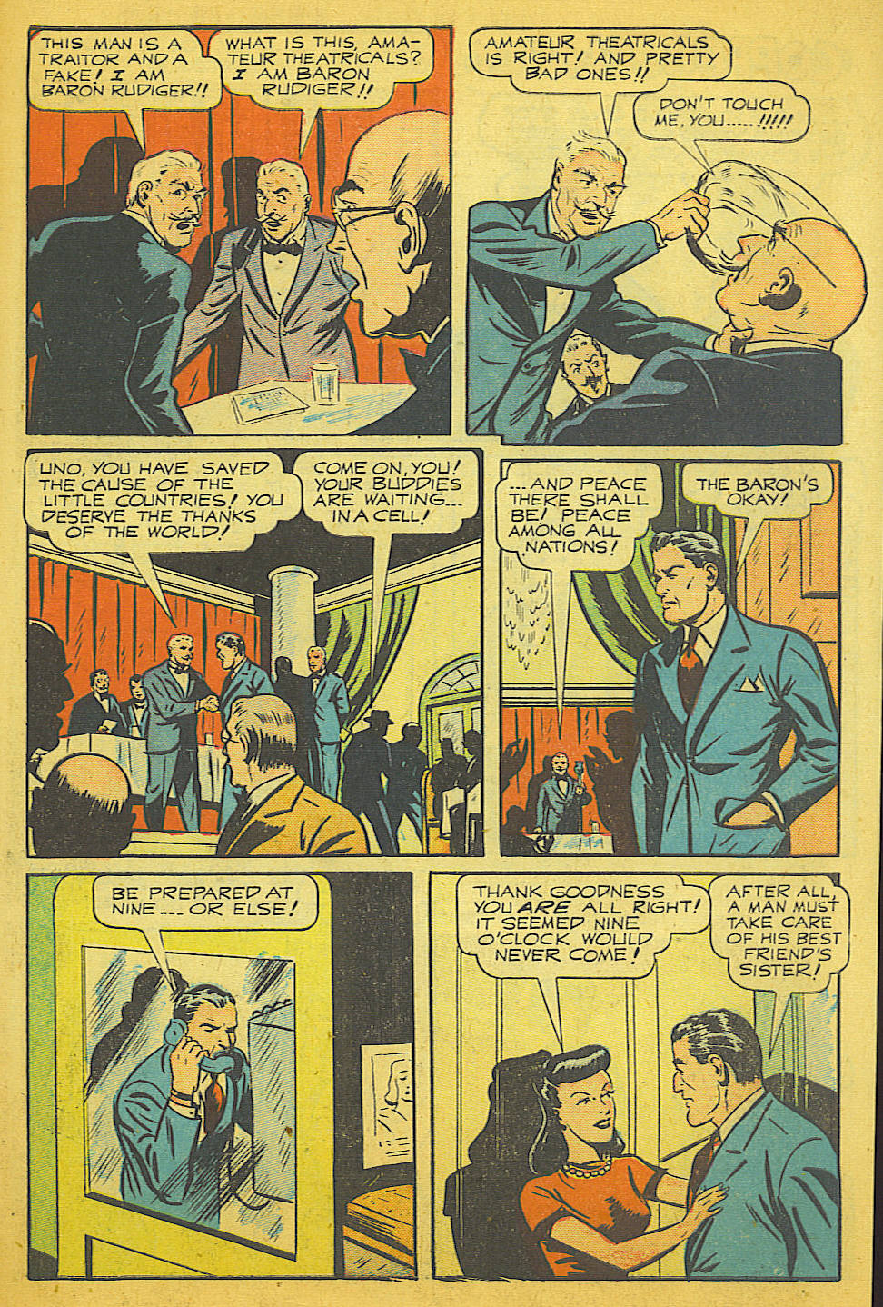 Read online Super-Mystery Comics comic -  Issue #34 - 18