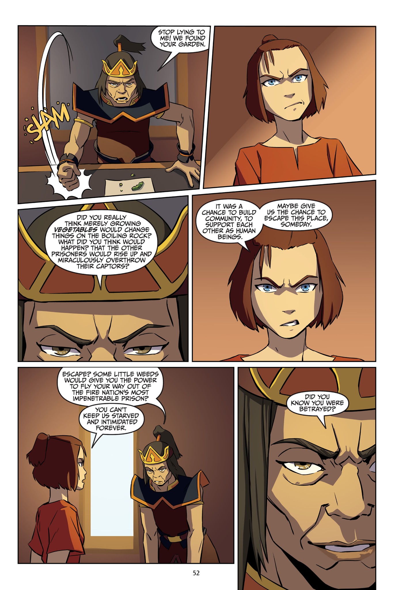 Read online Avatar: The Last Airbender – Suki, Alone comic -  Issue # TPB - 53