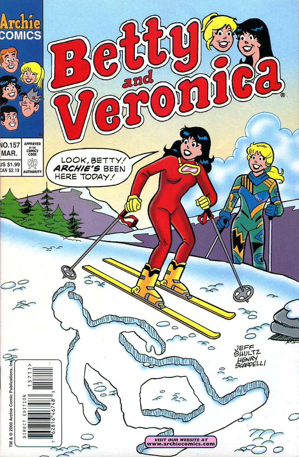Read online Betty and Veronica (1987) comic -  Issue #157 - 1
