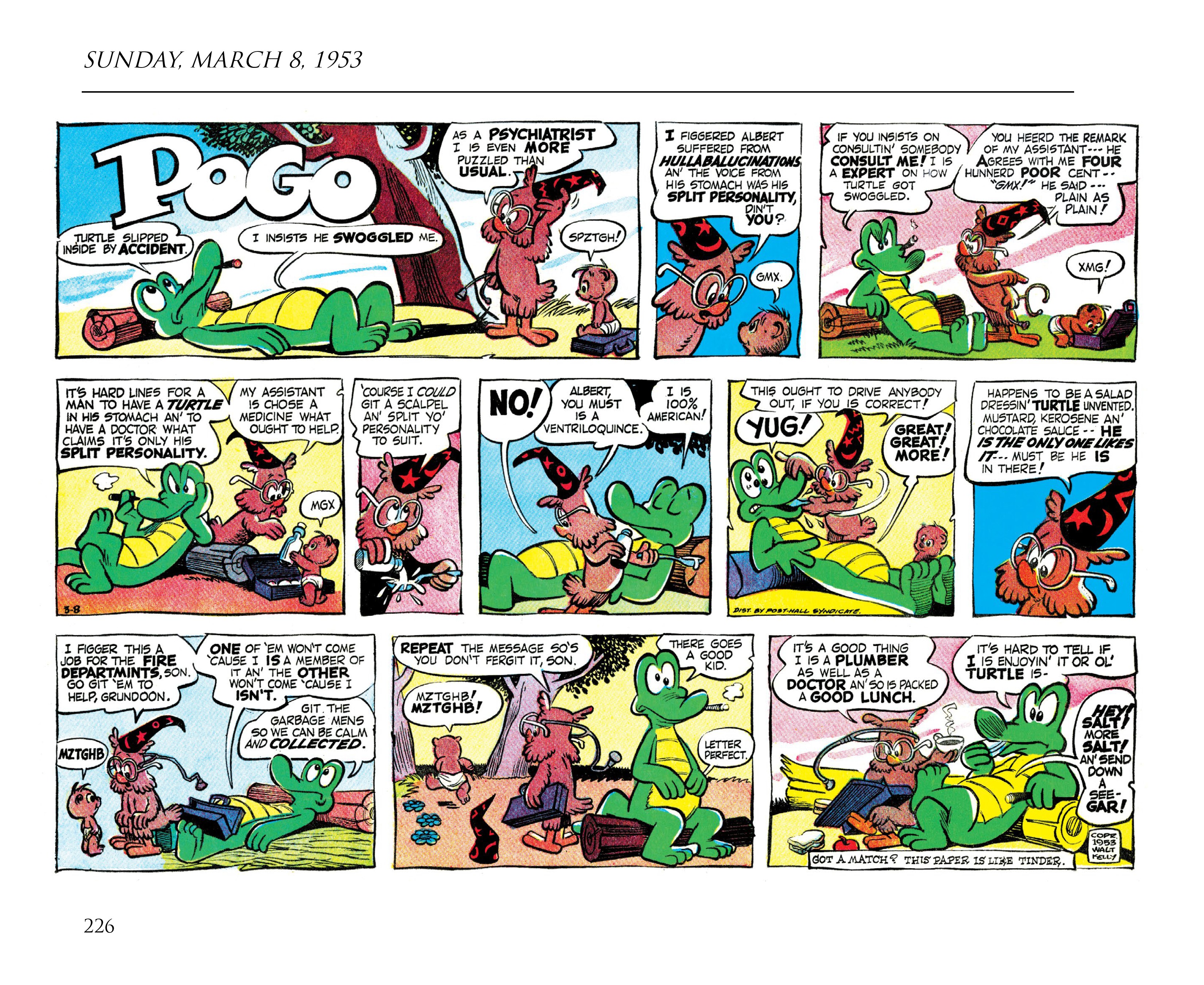 Read online Pogo by Walt Kelly: The Complete Syndicated Comic Strips comic -  Issue # TPB 3 (Part 3) - 38