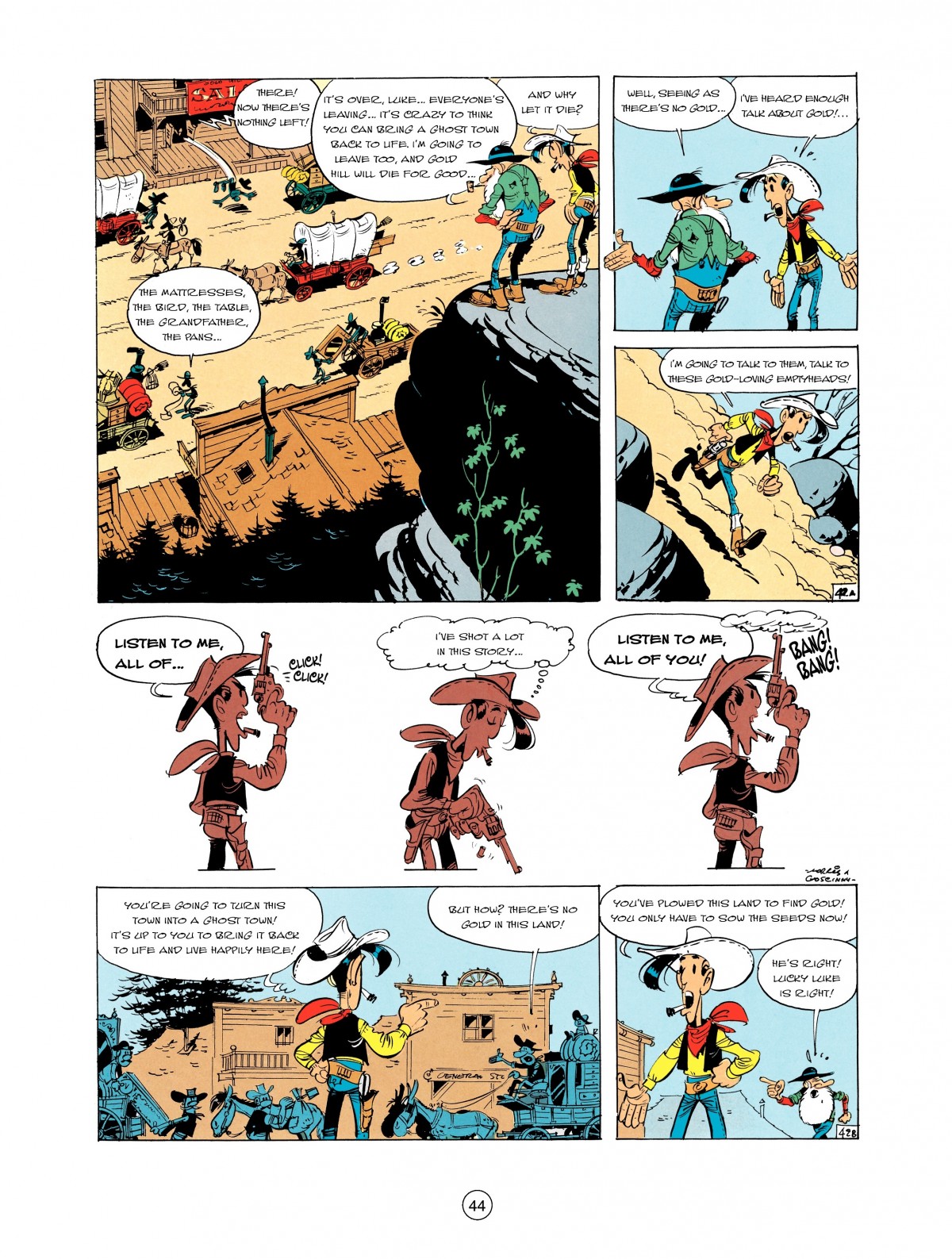 Read online A Lucky Luke Adventure comic -  Issue #2 - 46