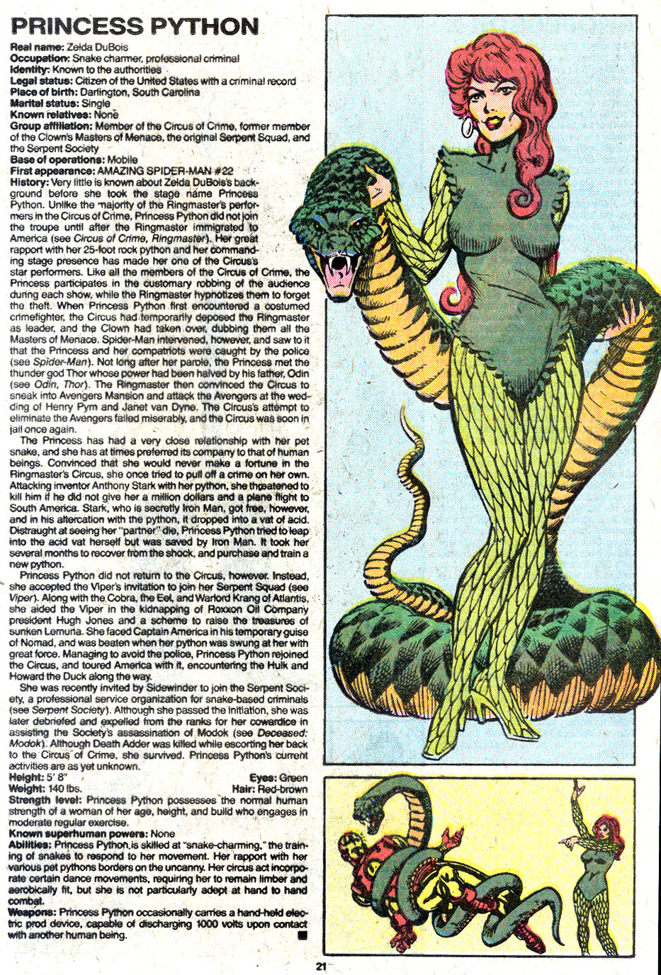 Read online The Official Handbook of the Marvel Universe Deluxe Edition comic -  Issue #10 - 26