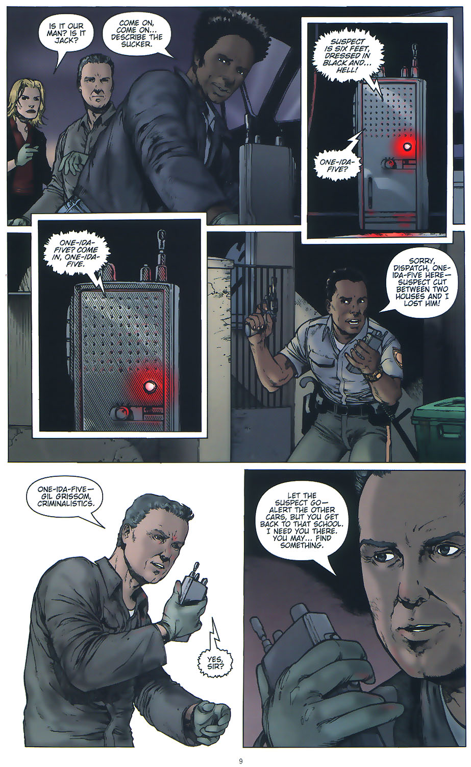 Read online CSI: Crime Scene Investigation comic -  Issue #4 - 11