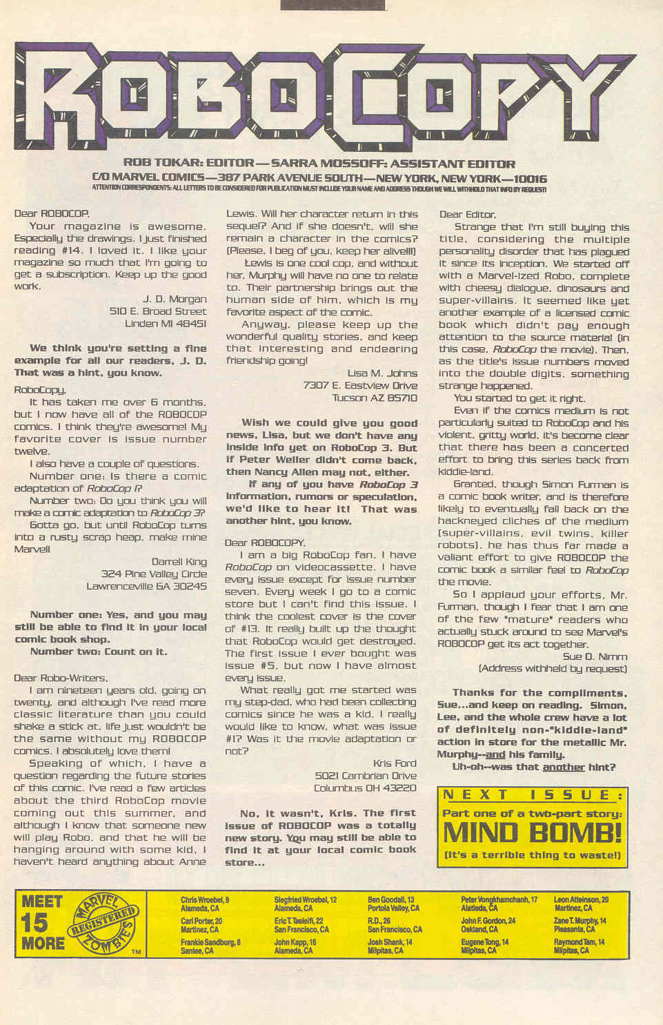 Read online Robocop (1990) comic -  Issue #17 - 24