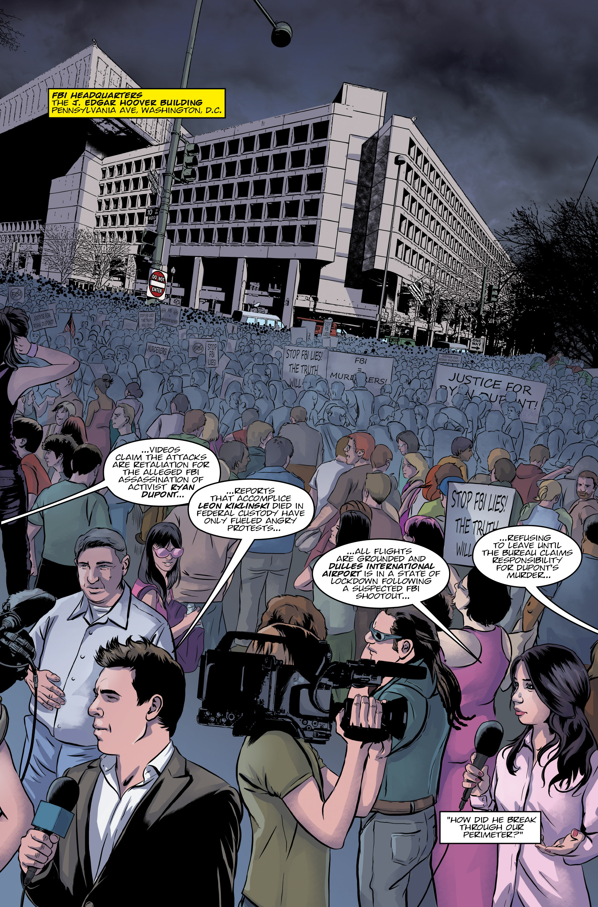 Read online The Blacklist comic -  Issue #5 - 5