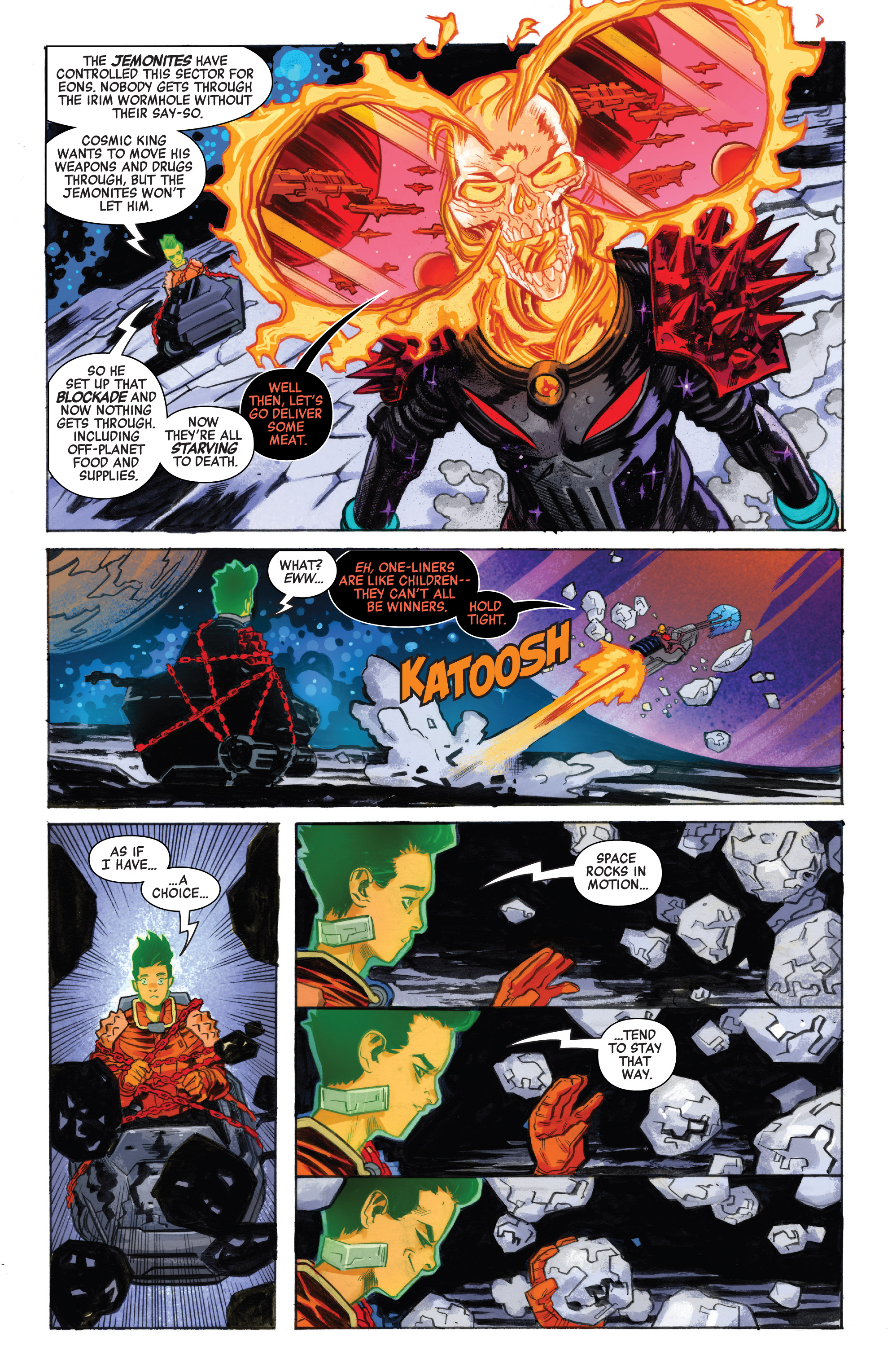 Read online Revenge Of The Cosmic Ghost Rider comic -  Issue #2 - 13
