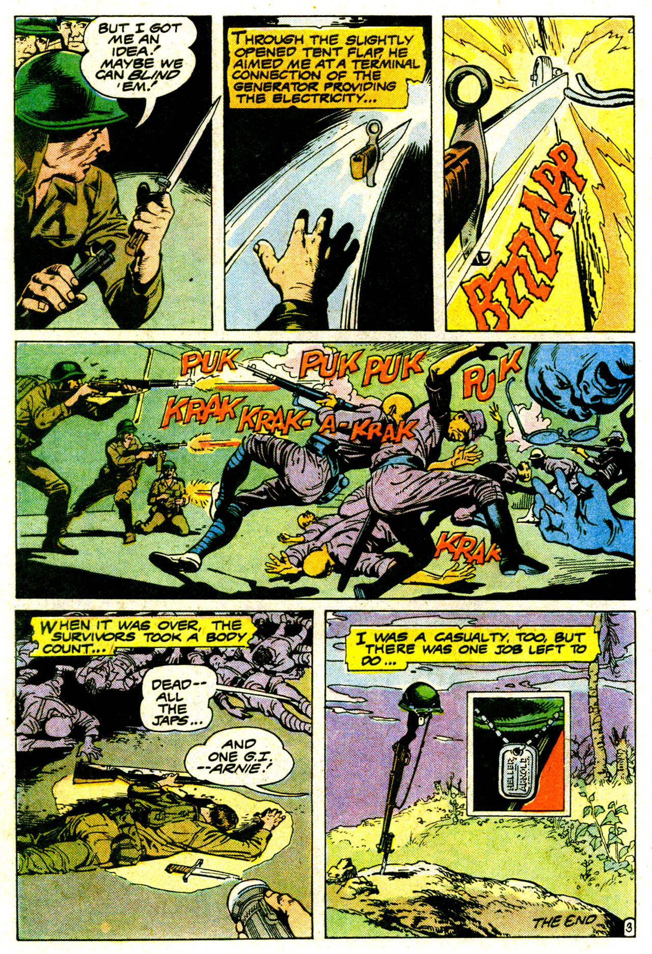 Read online G.I. Combat (1952) comic -  Issue #244 - 21