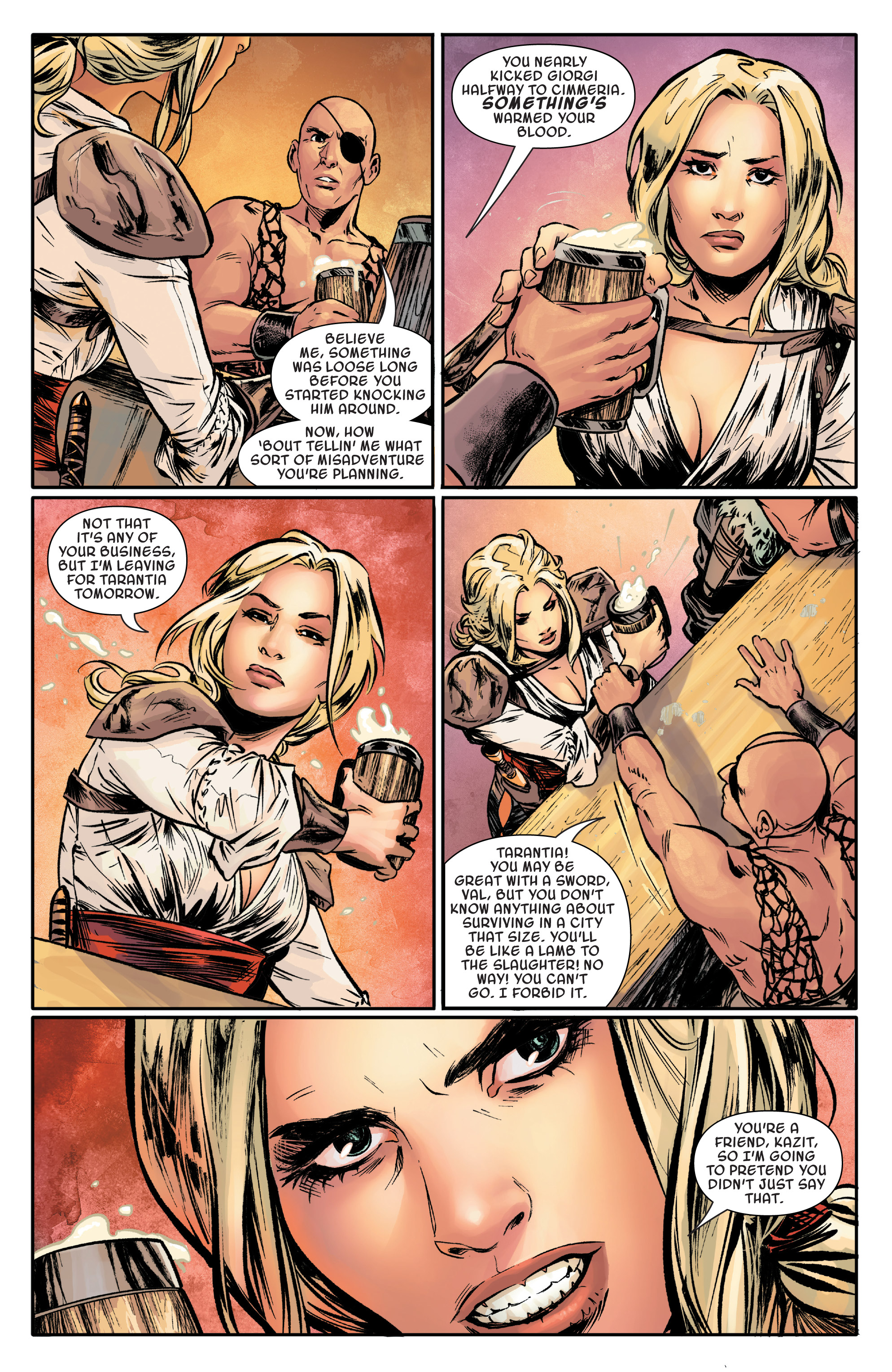 Read online Age of Conan: Valeria comic -  Issue #1 - 9