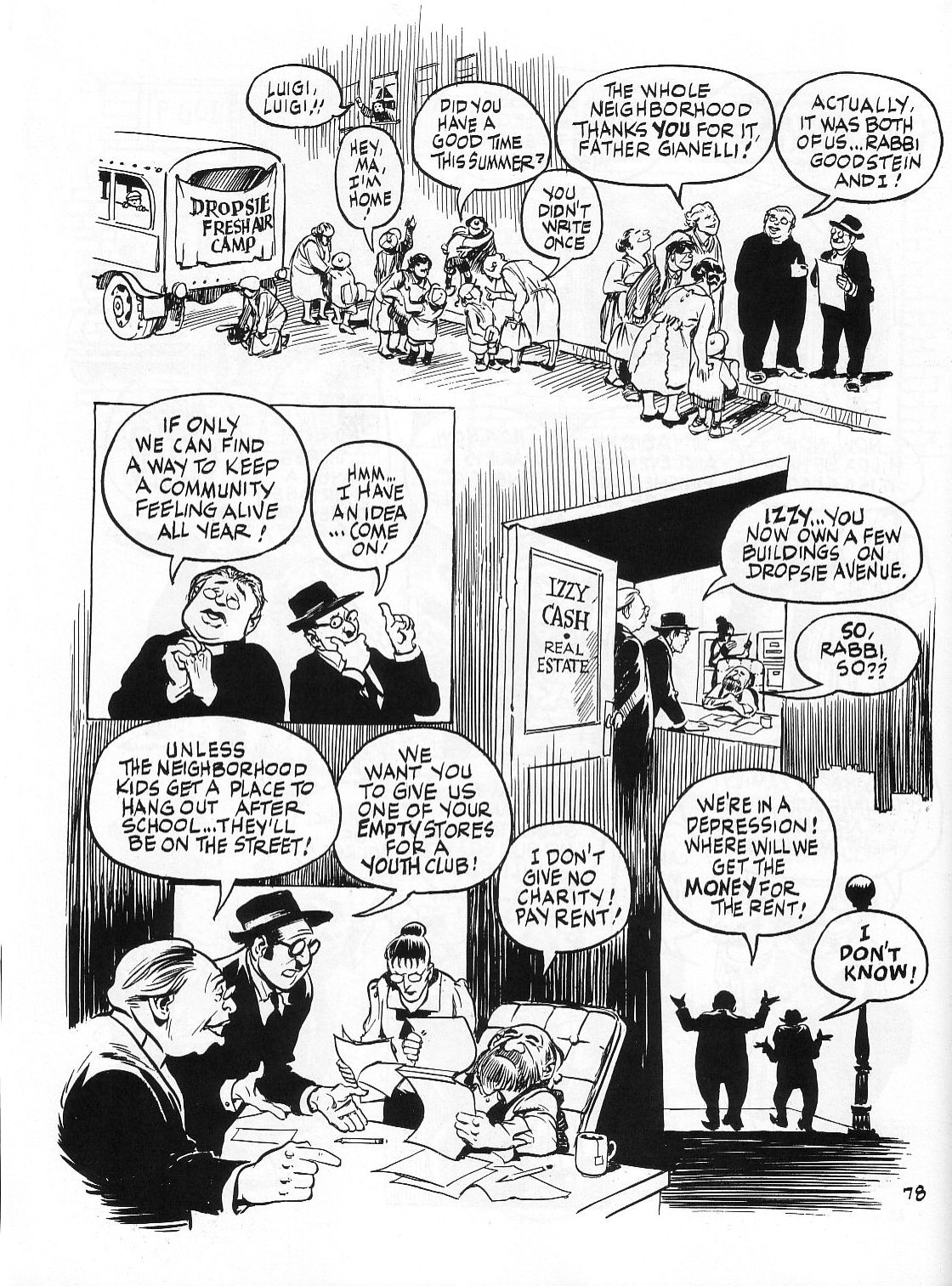 Read online Dropsie Avenue, The Neighborhood comic -  Issue # Full - 80