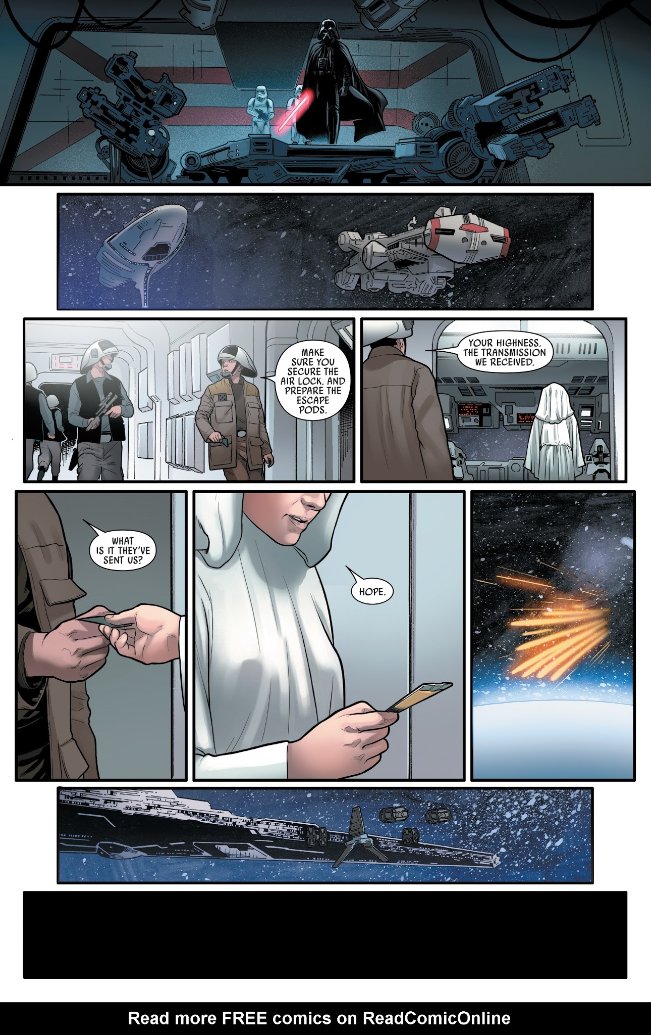 Read online Star Wars: Rogue One Adaptation comic -  Issue #6 - 22