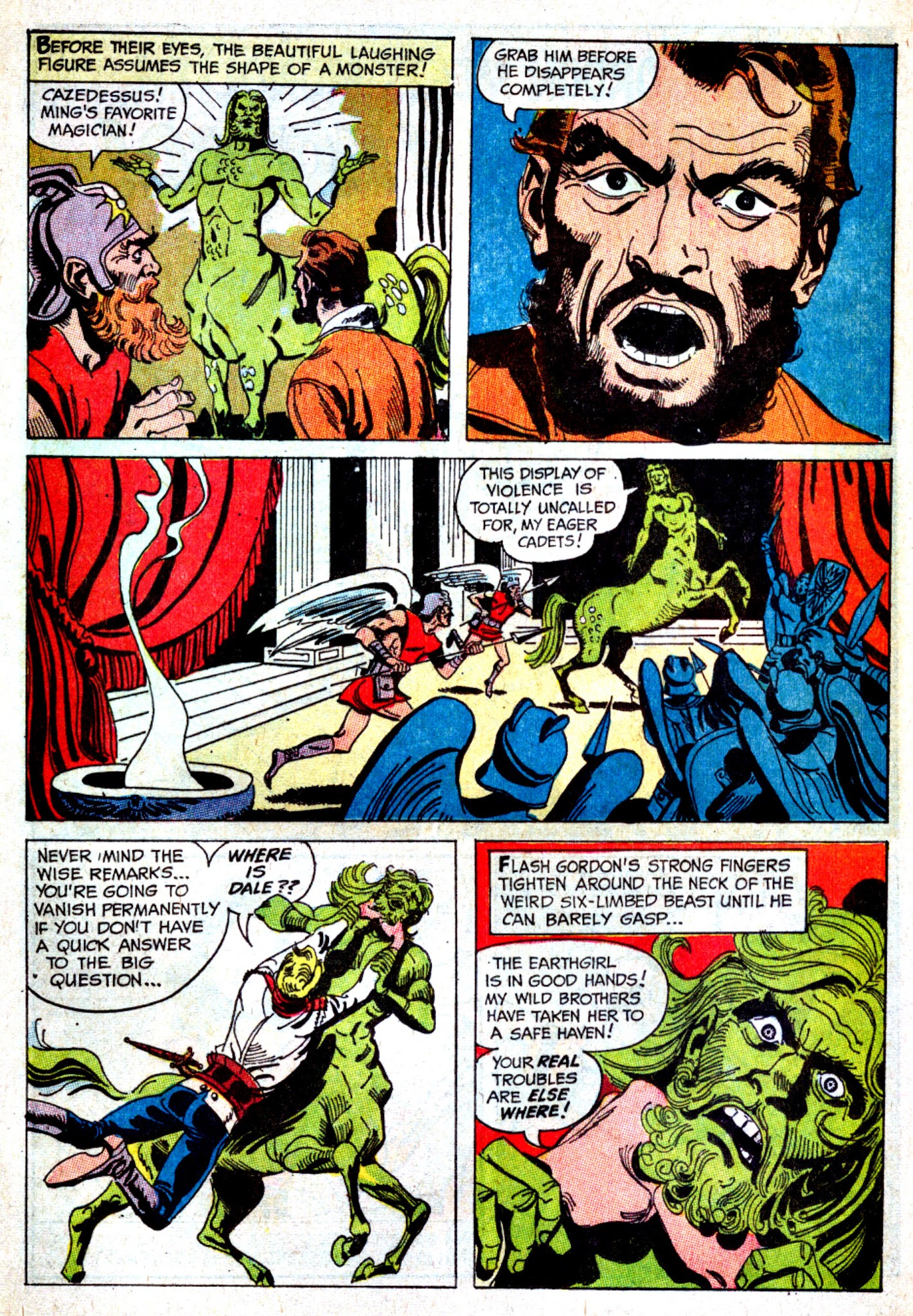 Read online Flash Gordon (1966) comic -  Issue #3 - 21