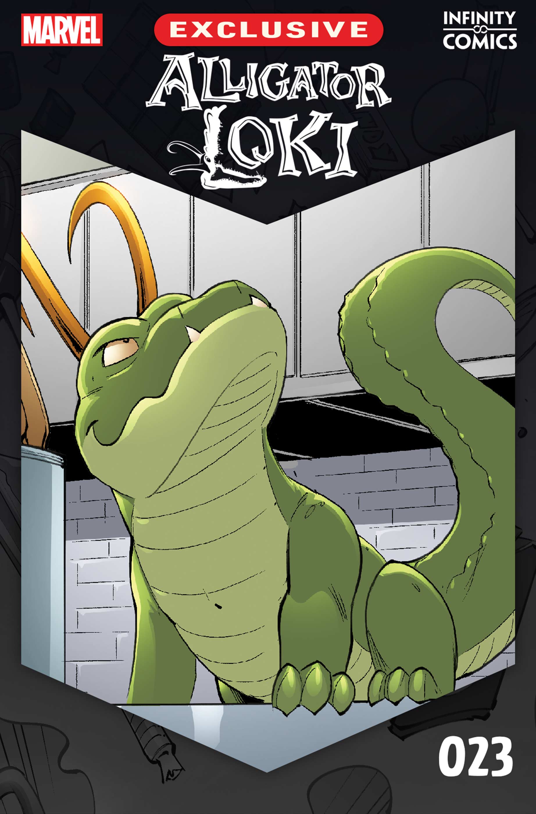Read online Alligator Loki: Infinity Comic comic -  Issue #23 - 1