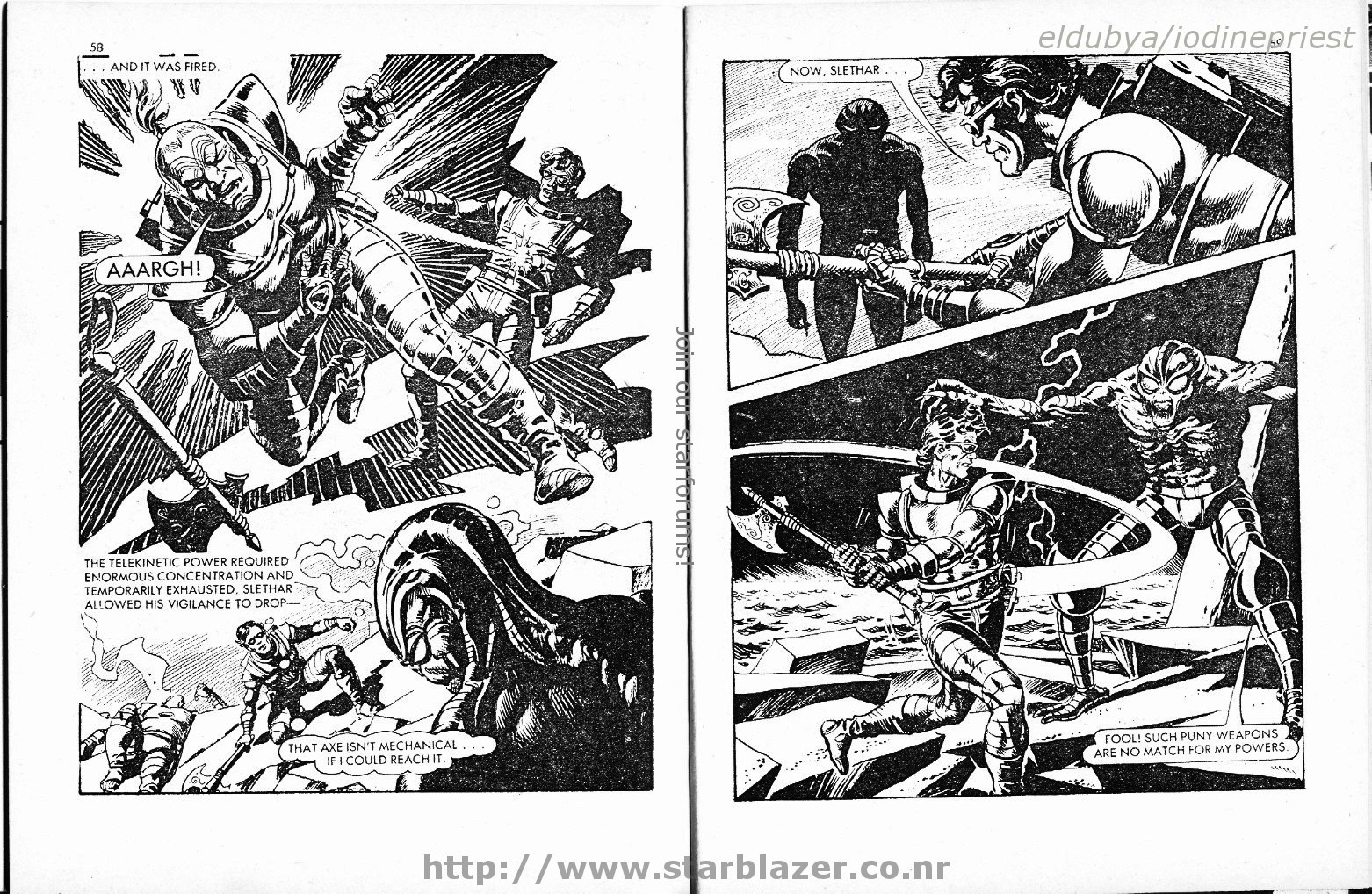 Read online Starblazer comic -  Issue #167 - 31