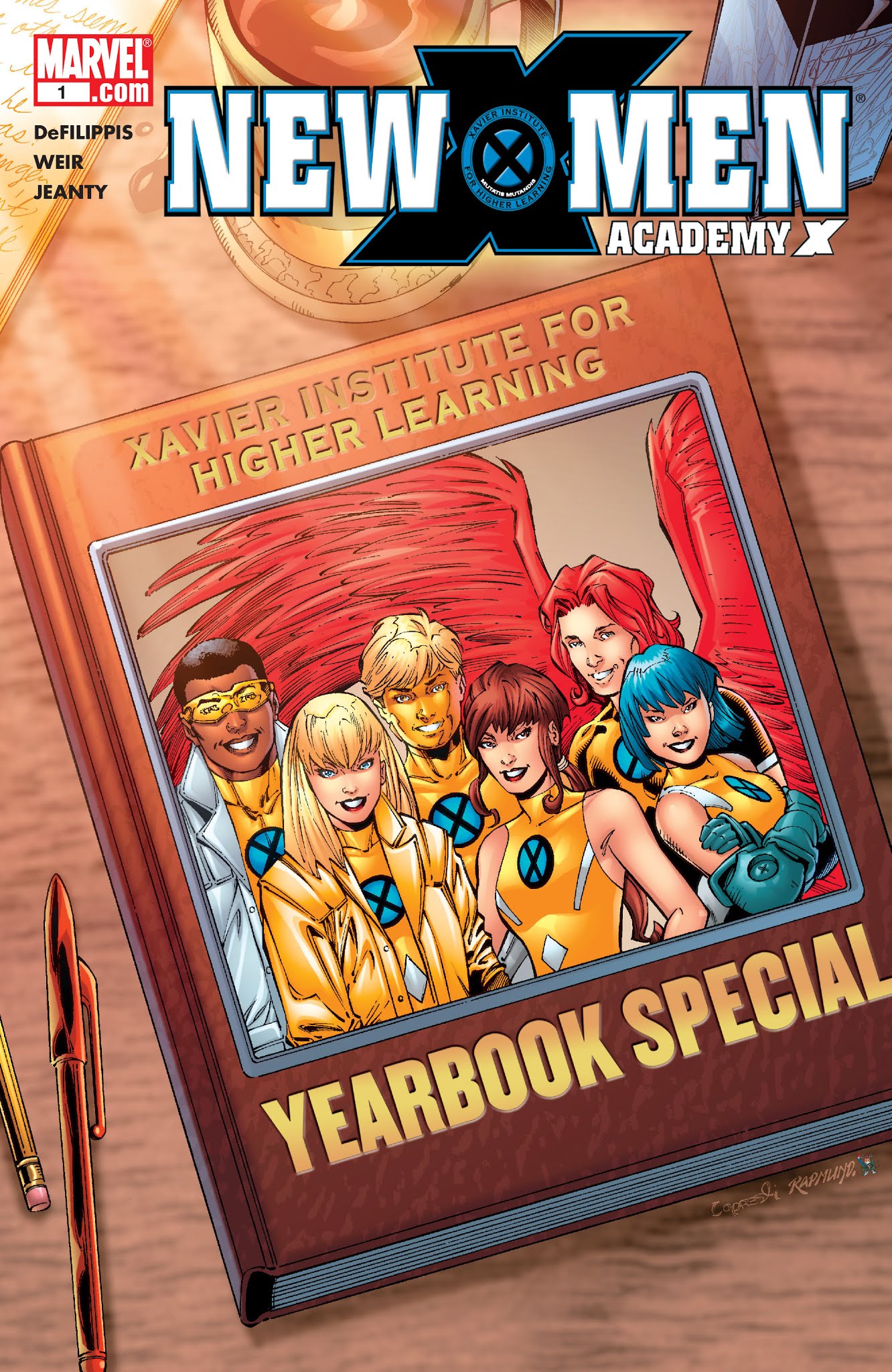 Read online New X-Men: Academy X Yearbook comic -  Issue # Full - 1