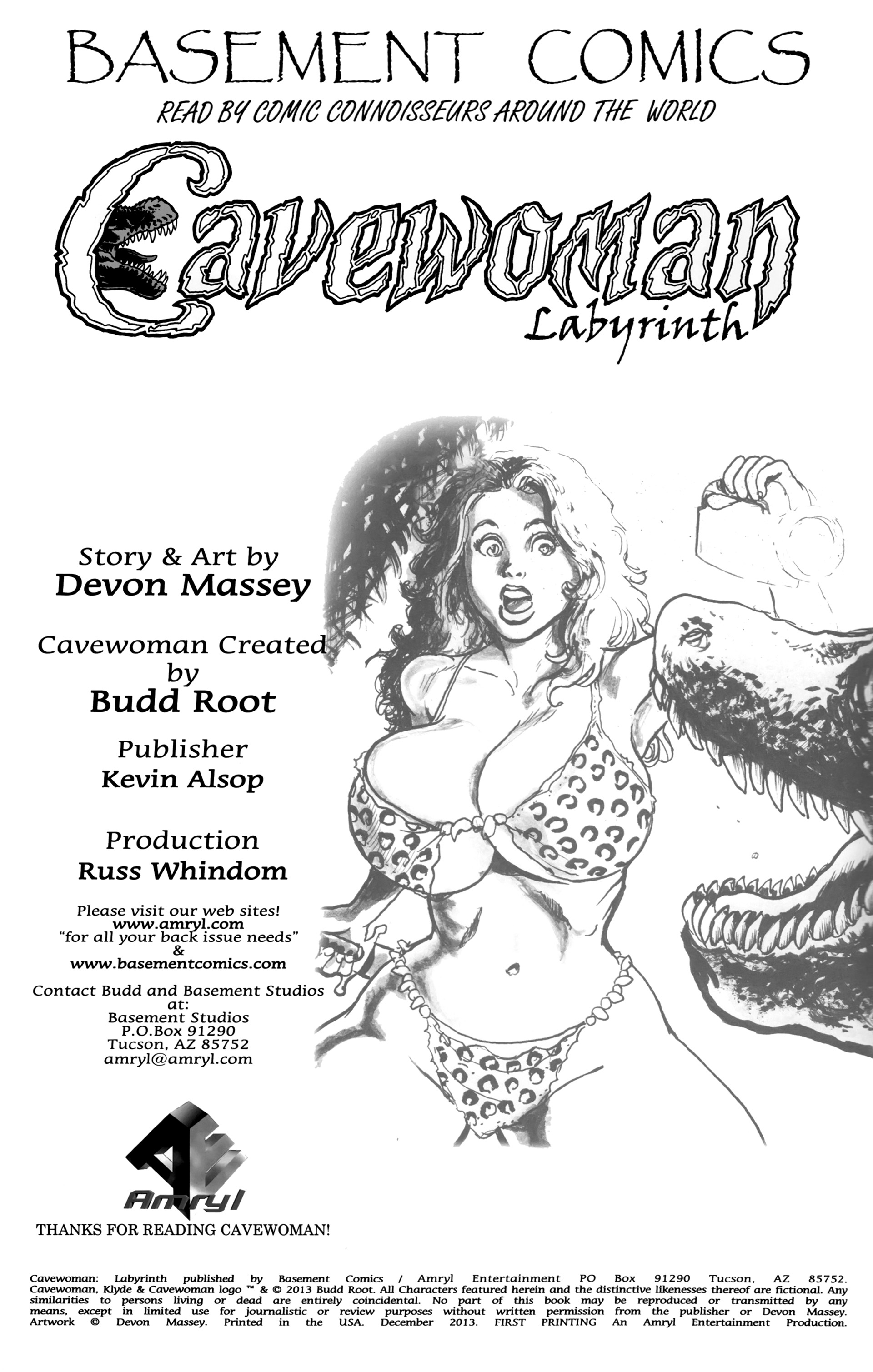 Read online Cavewoman: Labyrinth comic -  Issue # Full - 2