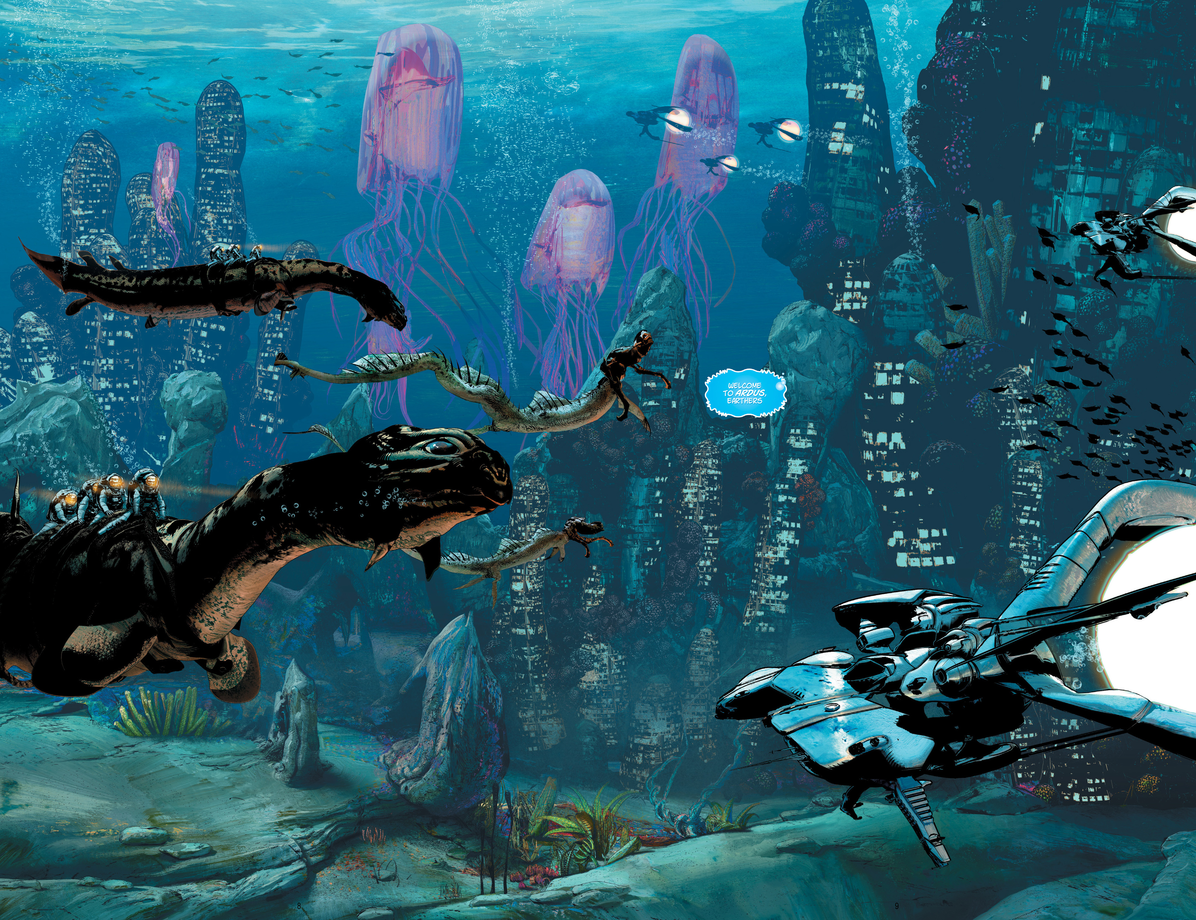 Read online Faster than Light comic -  Issue #6 - 10