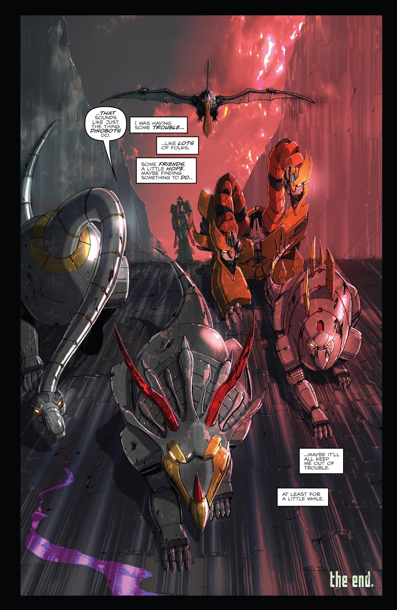 Read online The Transformers: Redemption of the Dinobots comic -  Issue # TPB - 97