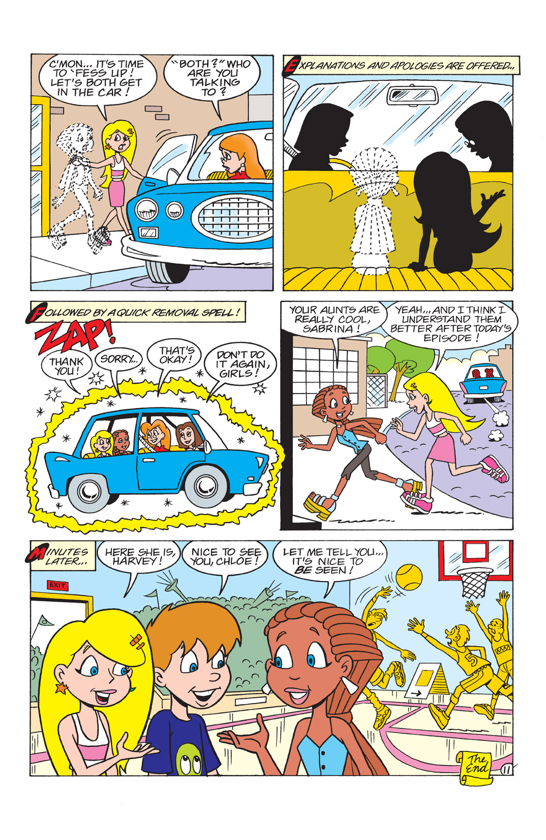 Read online Sabrina the Teenage Witch (2000) comic -  Issue #1 - 13